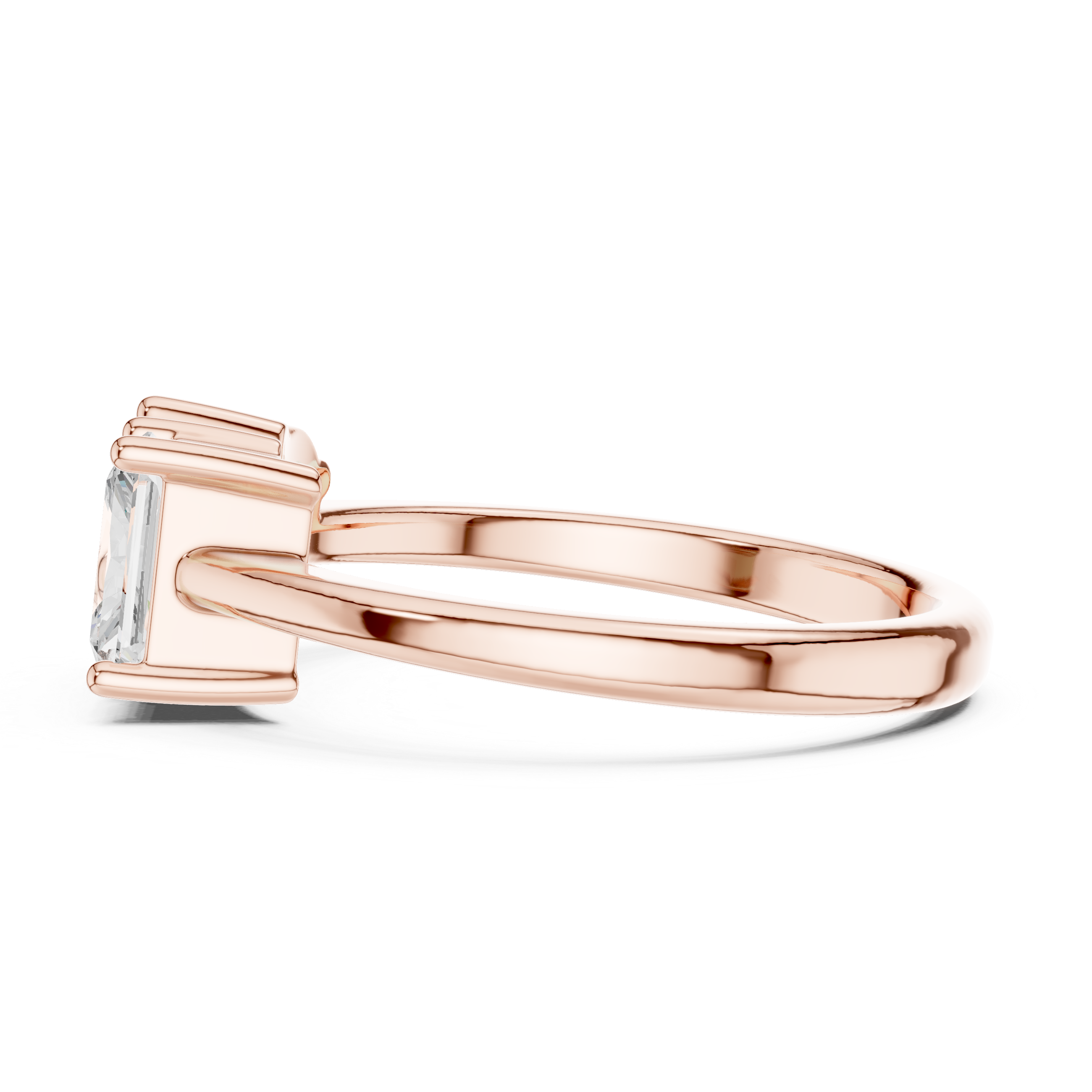 Toi et Moi Pear & Radiant Diamond Ring