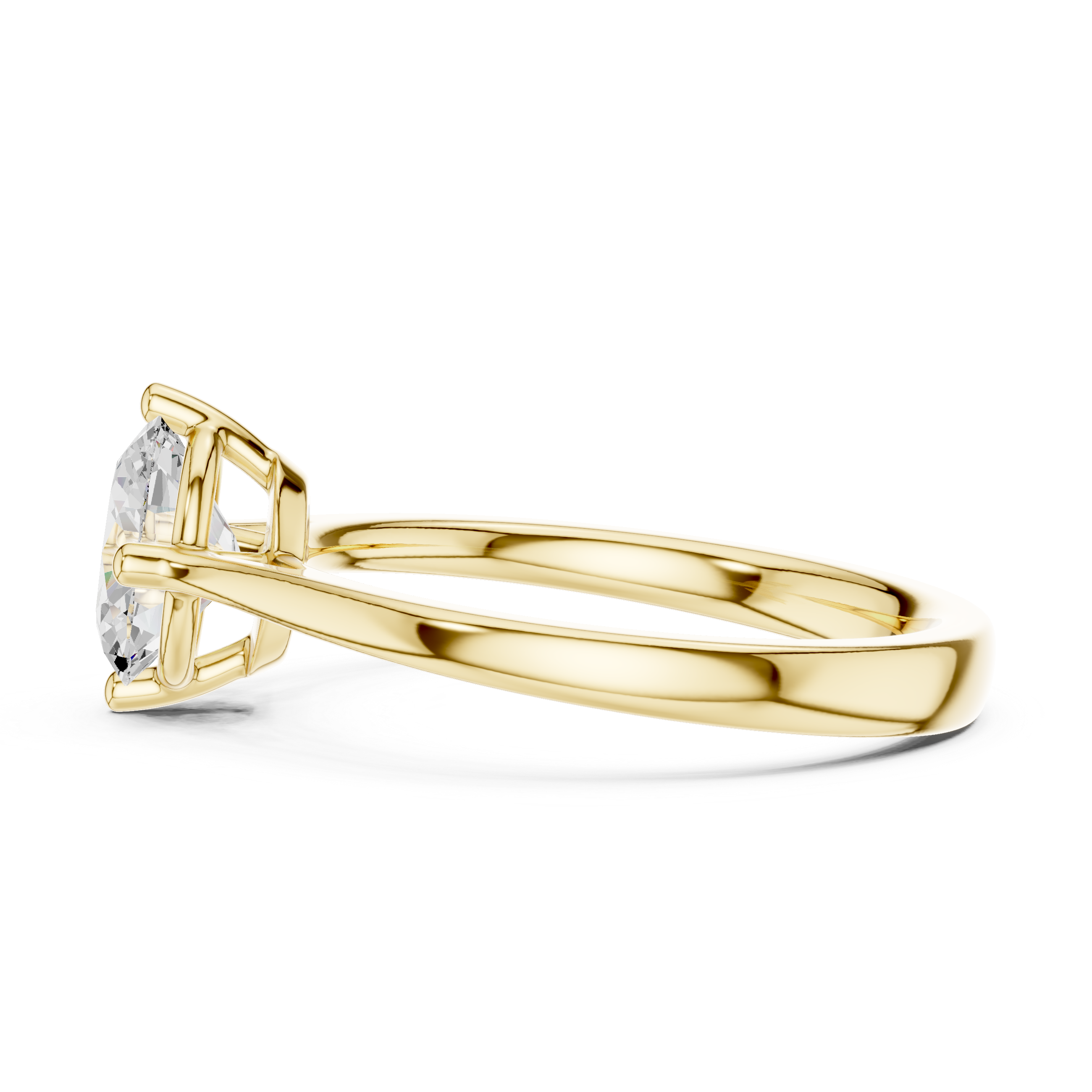 Oval Solitaire Engagement Ring