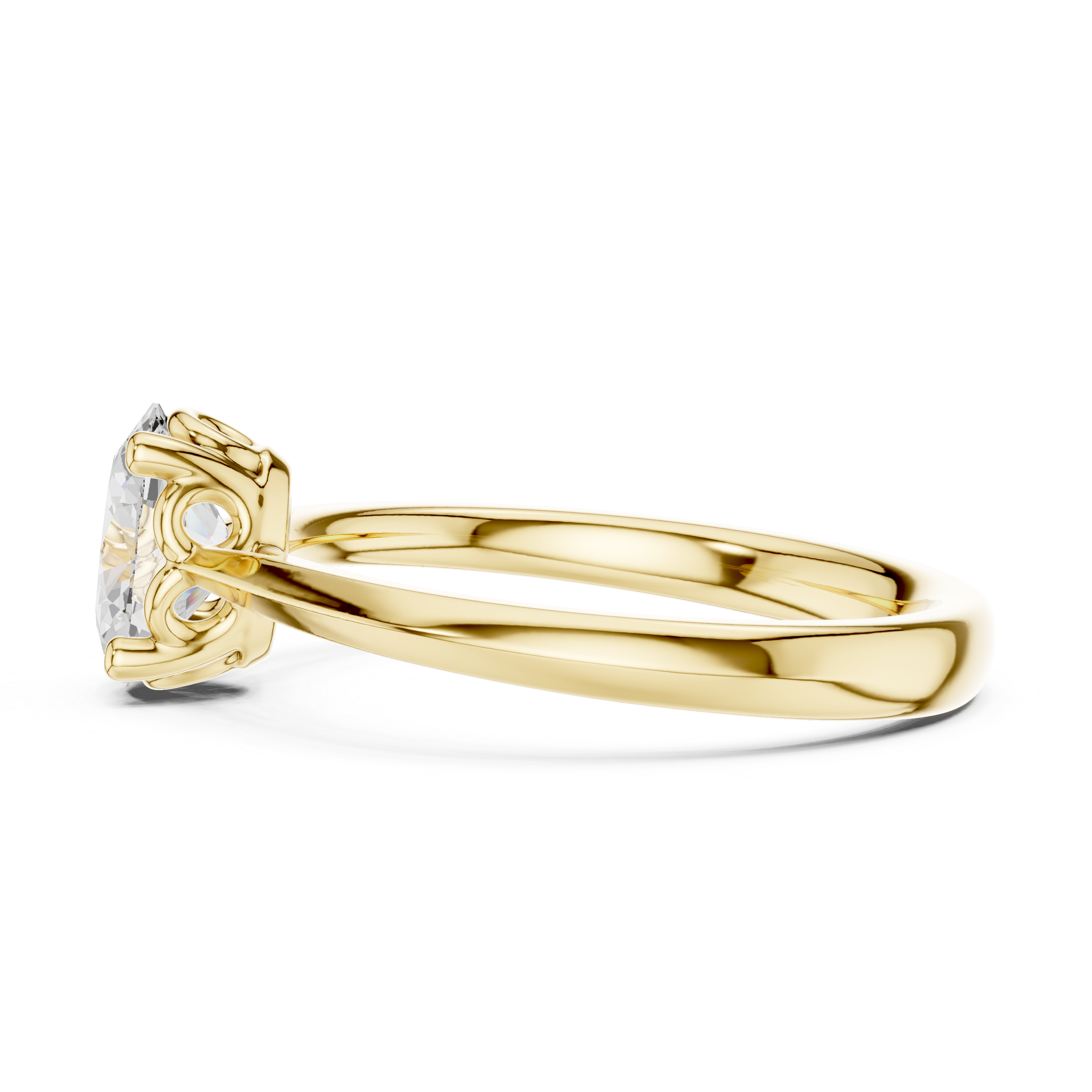 Oval Solitaire Engagement Ring