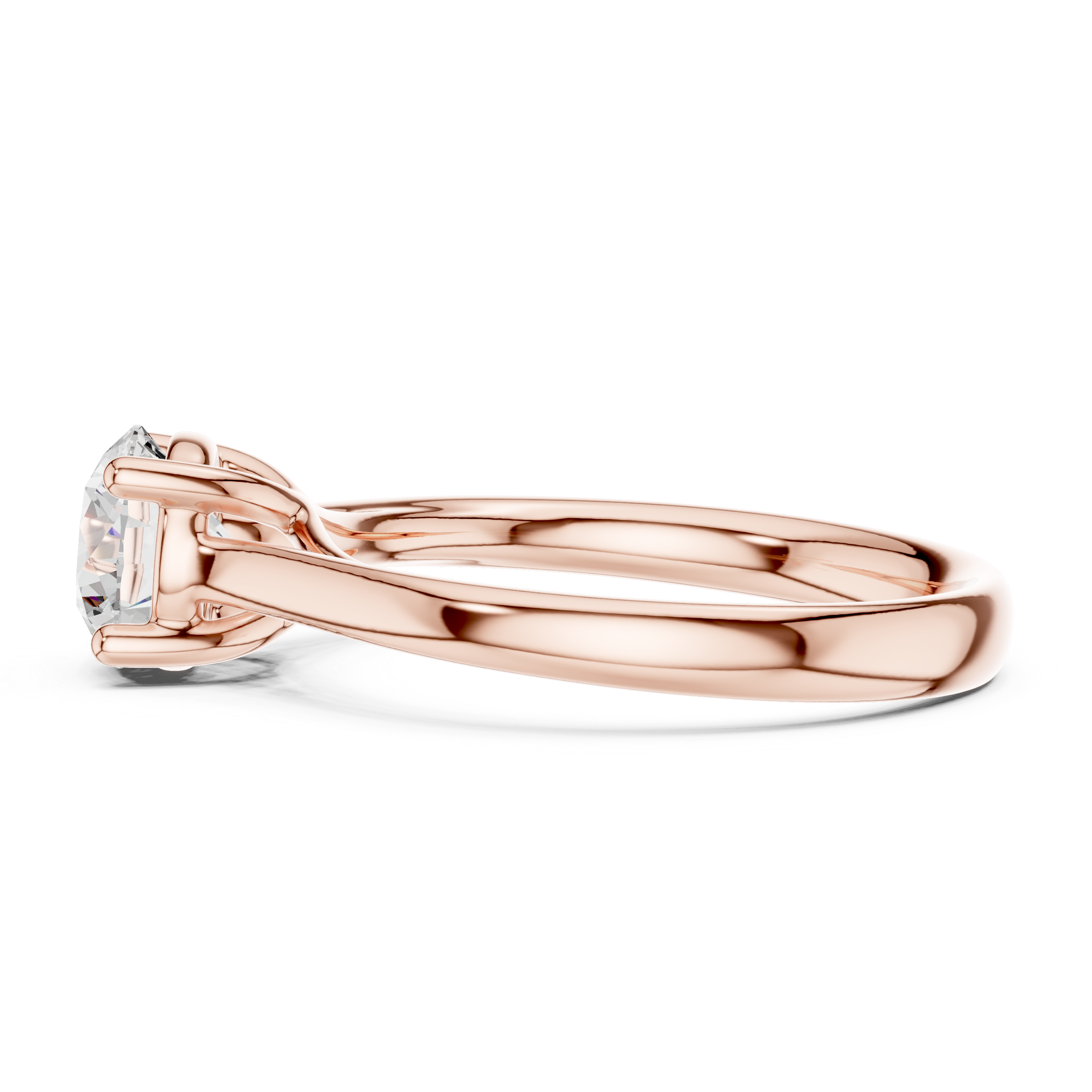 Classic Solitaire Diamond Engagement Ring