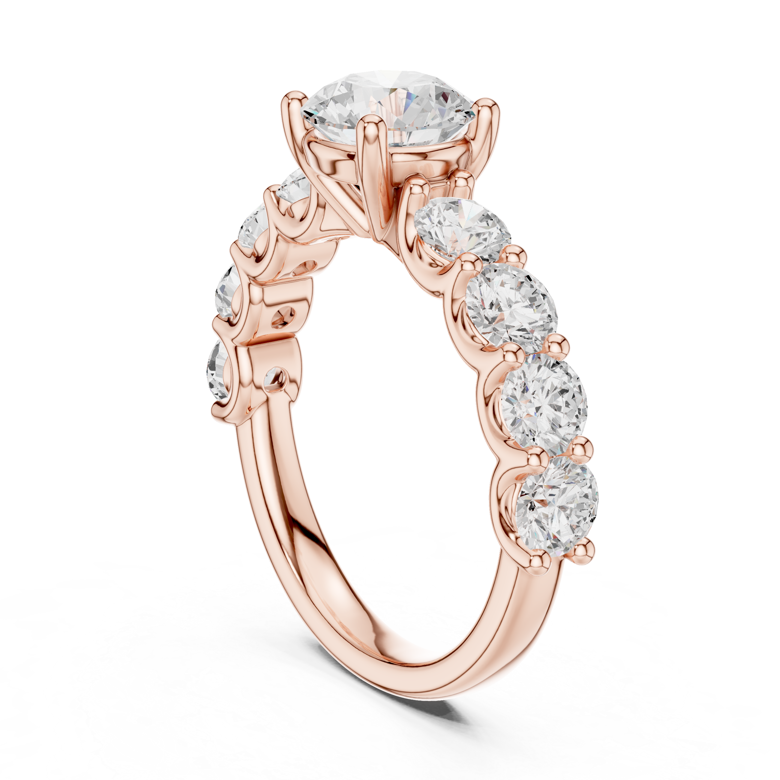 Round Diamond Engagement Ring