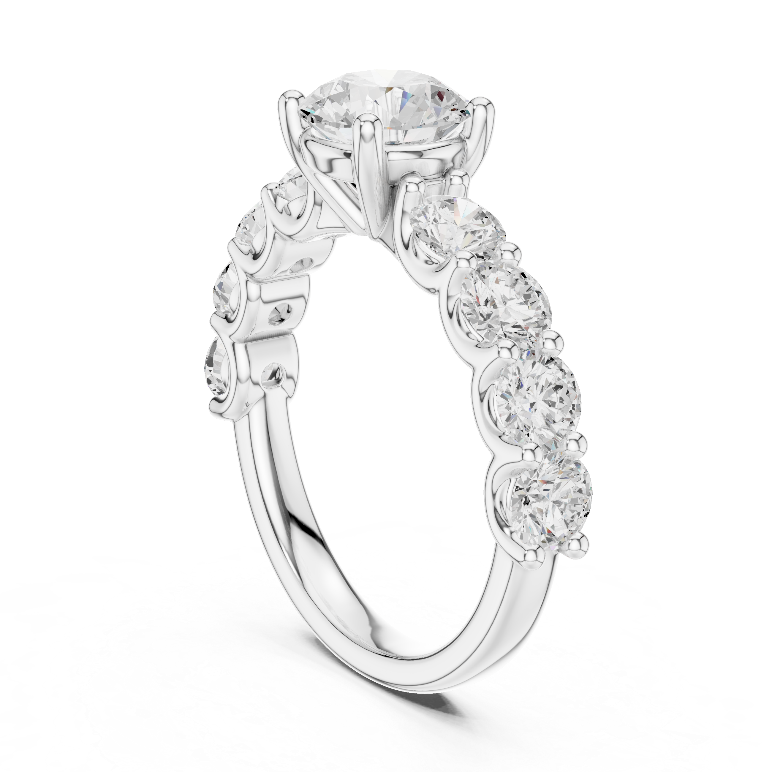 Round Diamond Engagement Ring