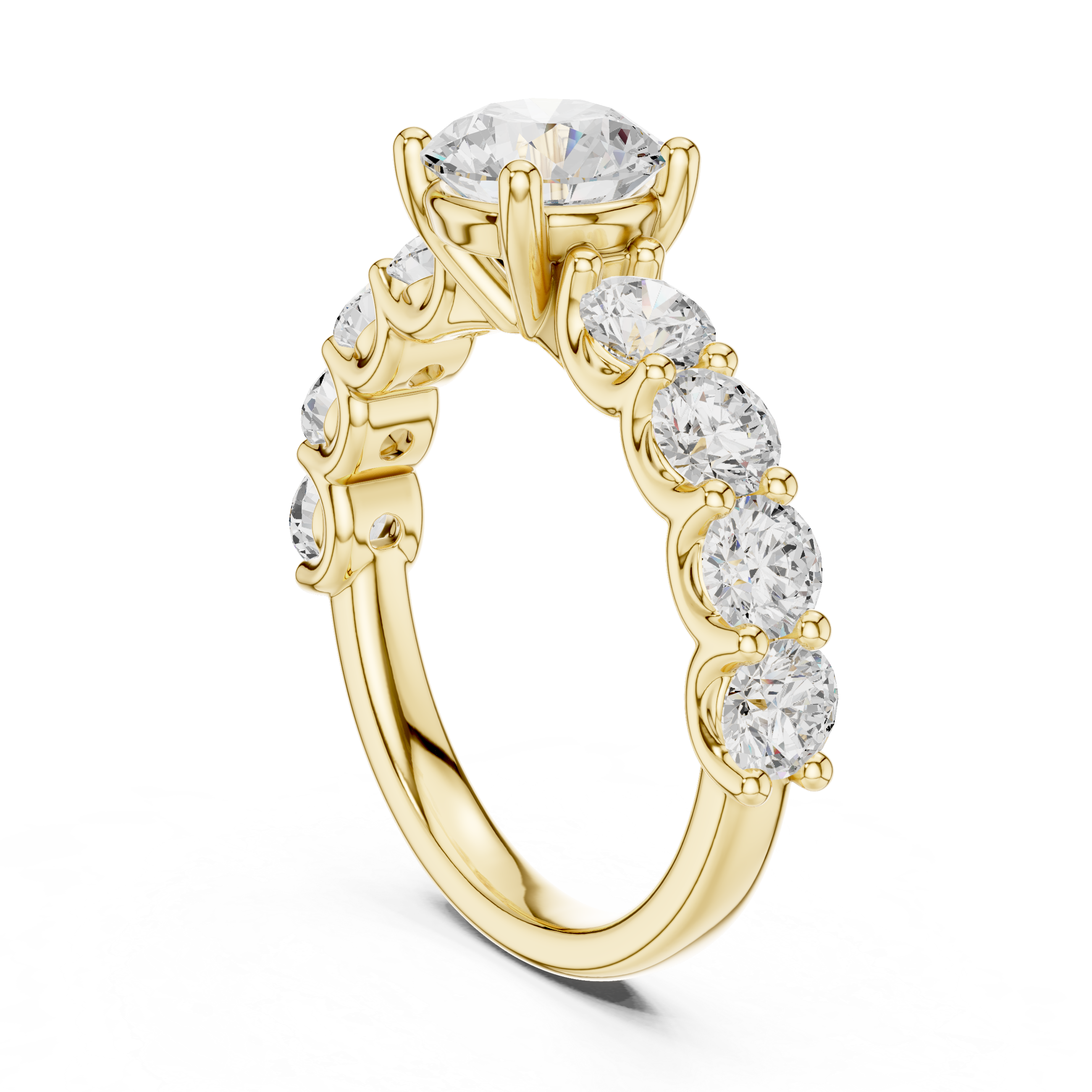 Round Diamond Engagement Ring