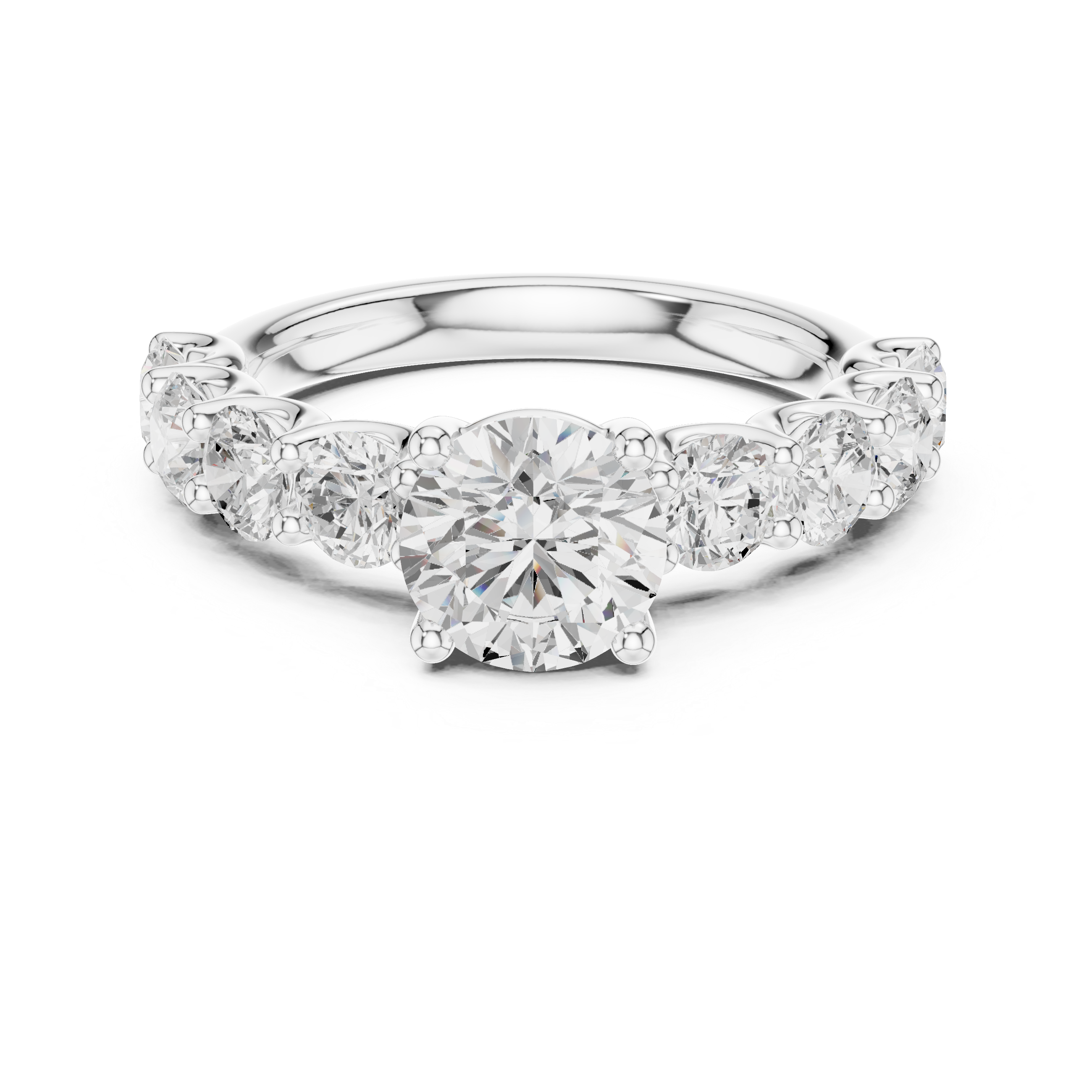 Round Diamond Engagement Ring