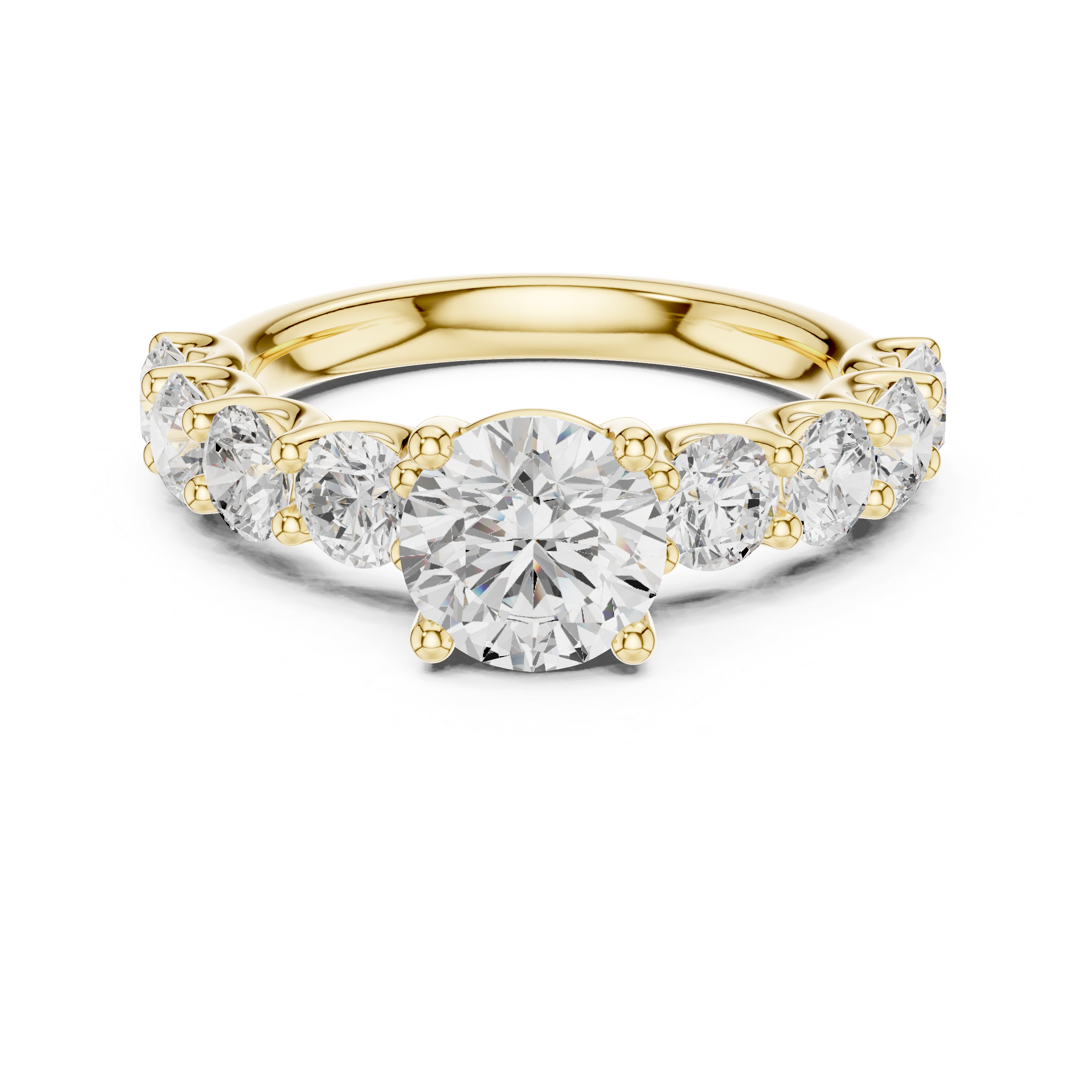 Round Diamond Engagement Ring