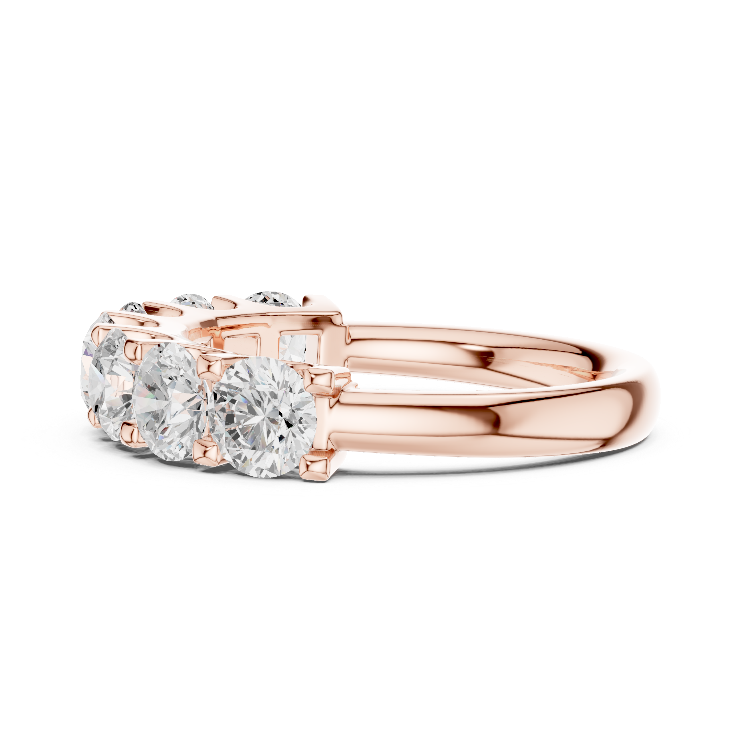Seven Stone Diamond Anniversary Ring