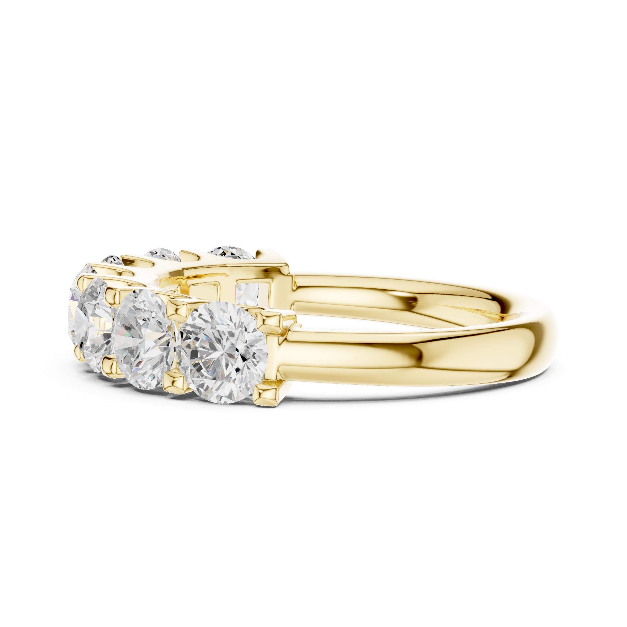 Seven Stone Diamond Anniversary Ring