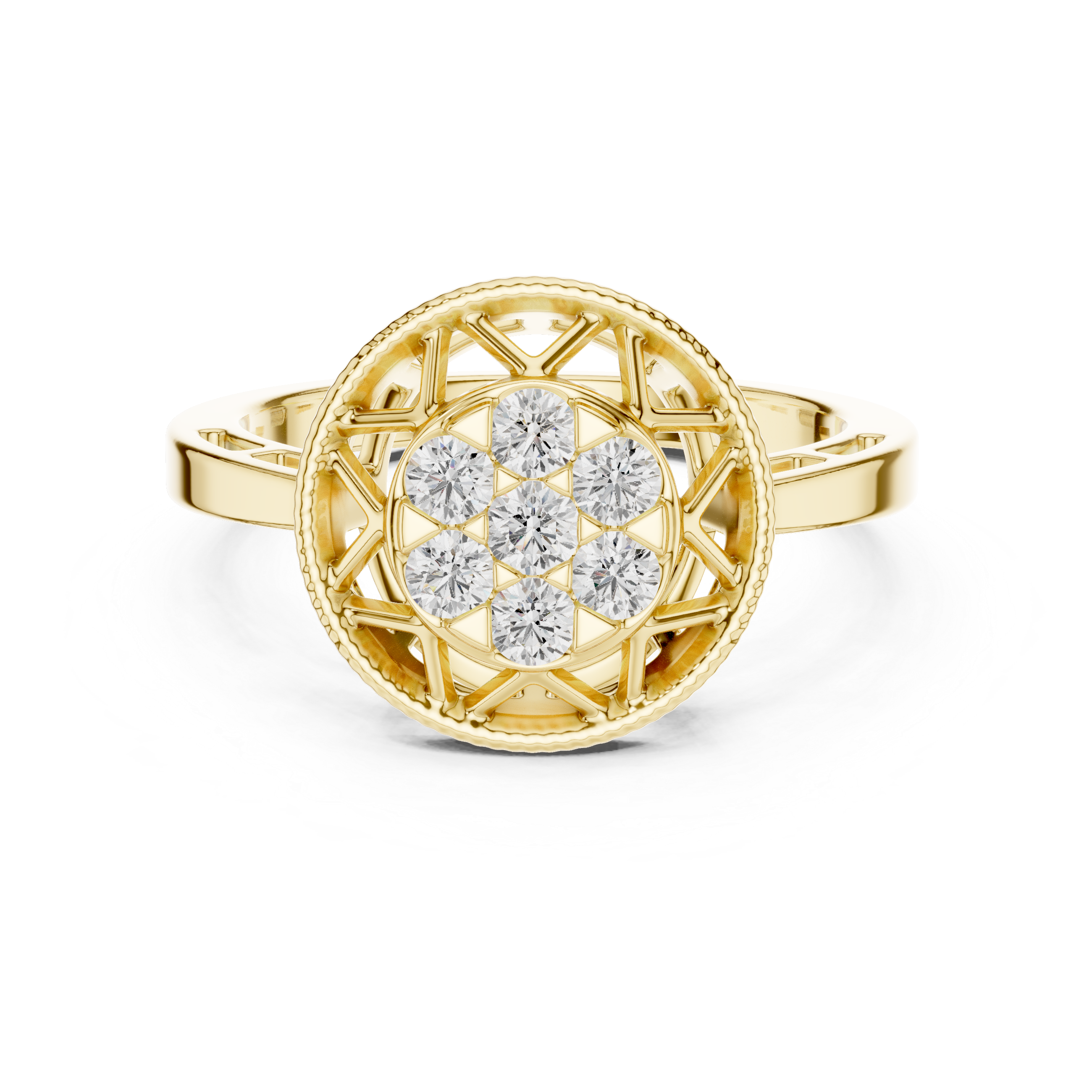 Classic Round Solitaire Engagement Ring