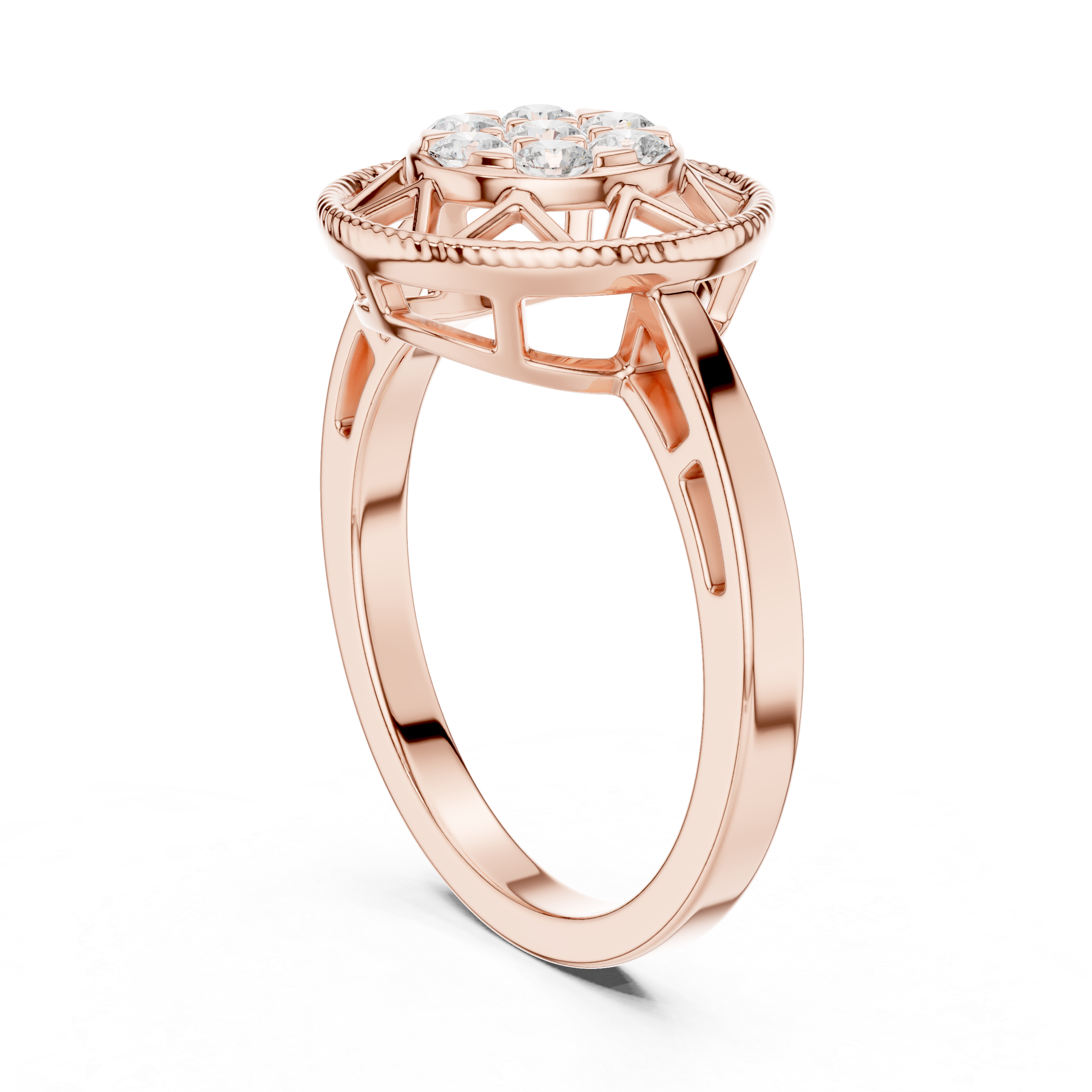 Classic Round Solitaire Engagement Ring