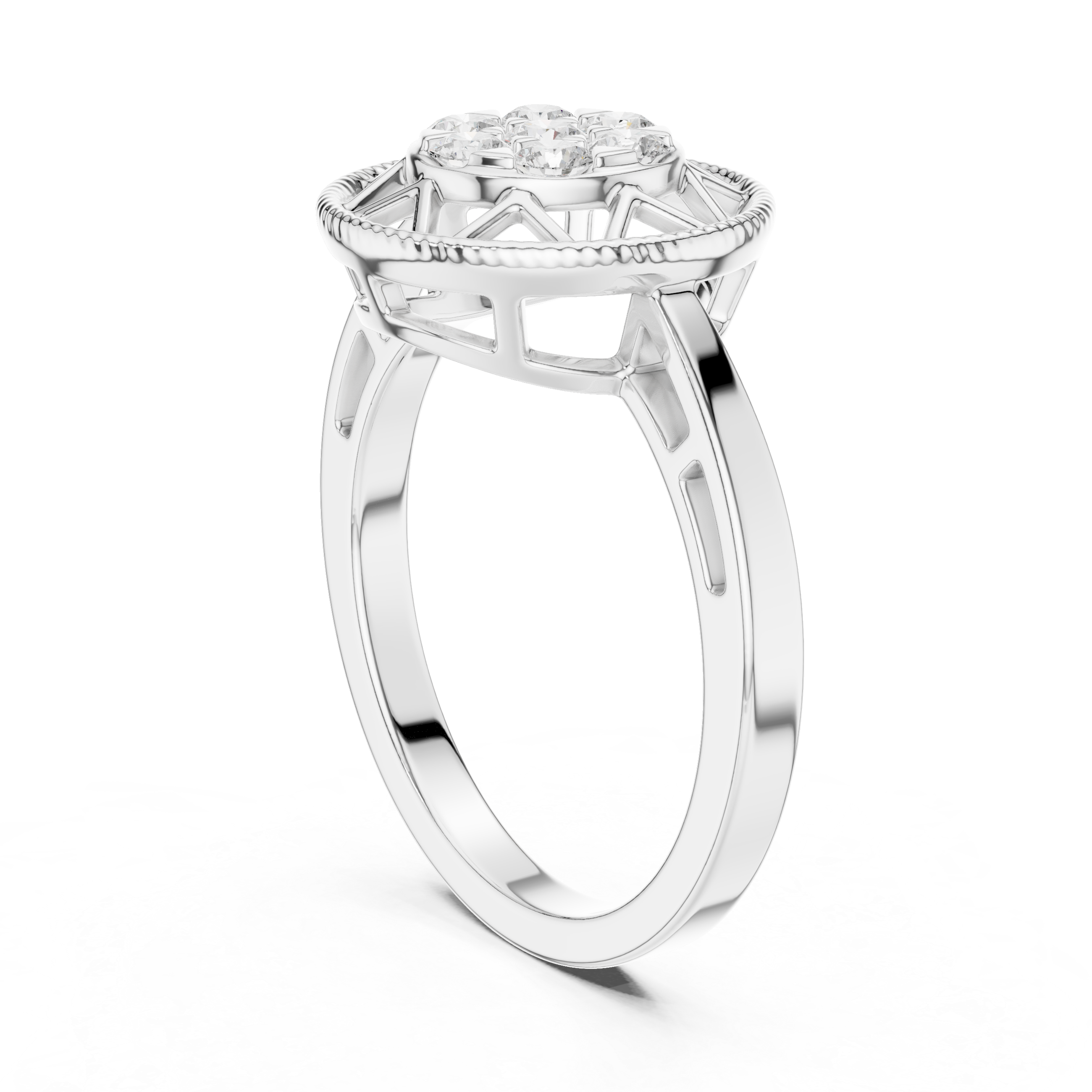 Classic Round Solitaire Engagement Ring
