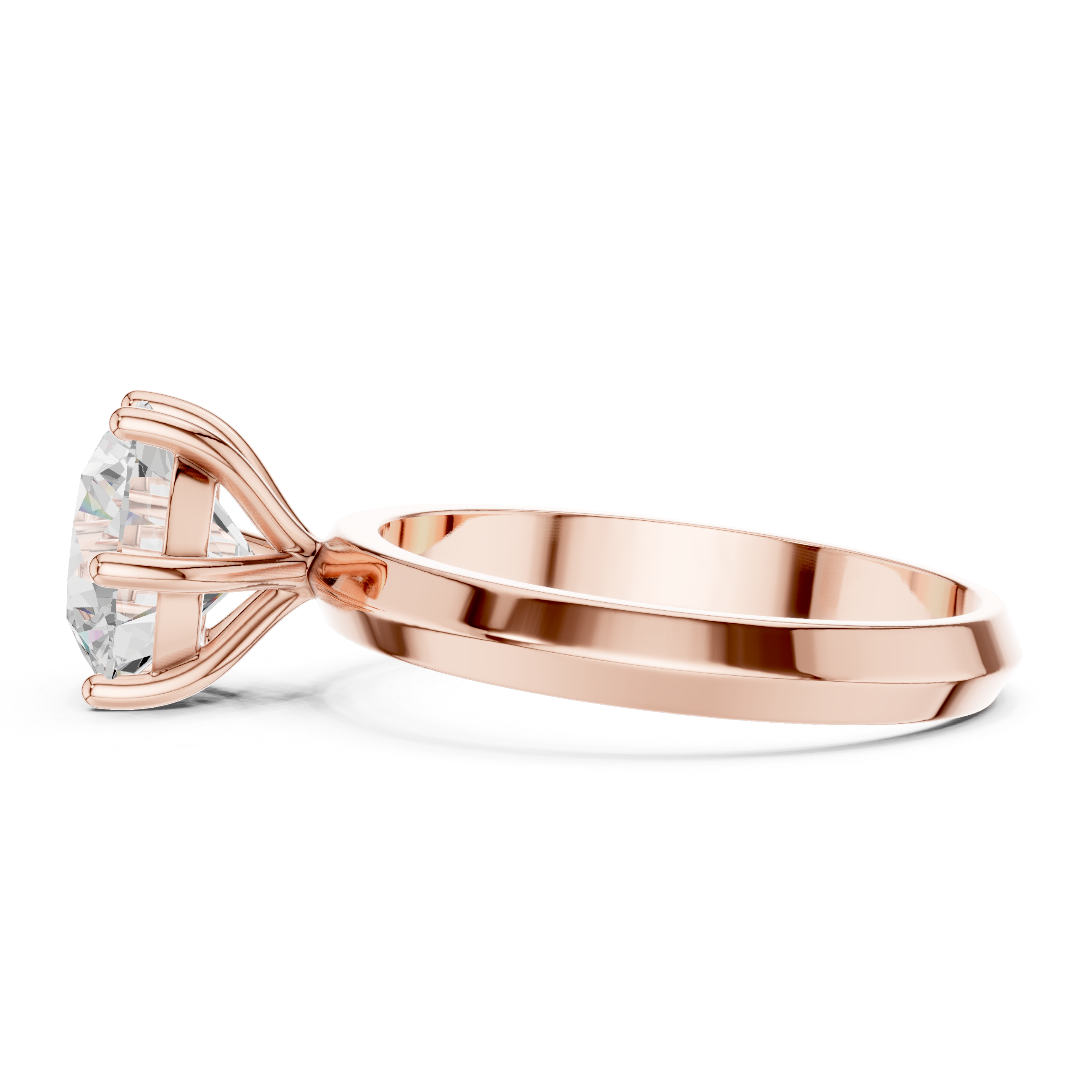 Classic Solitaire Diamond Engagement Ring