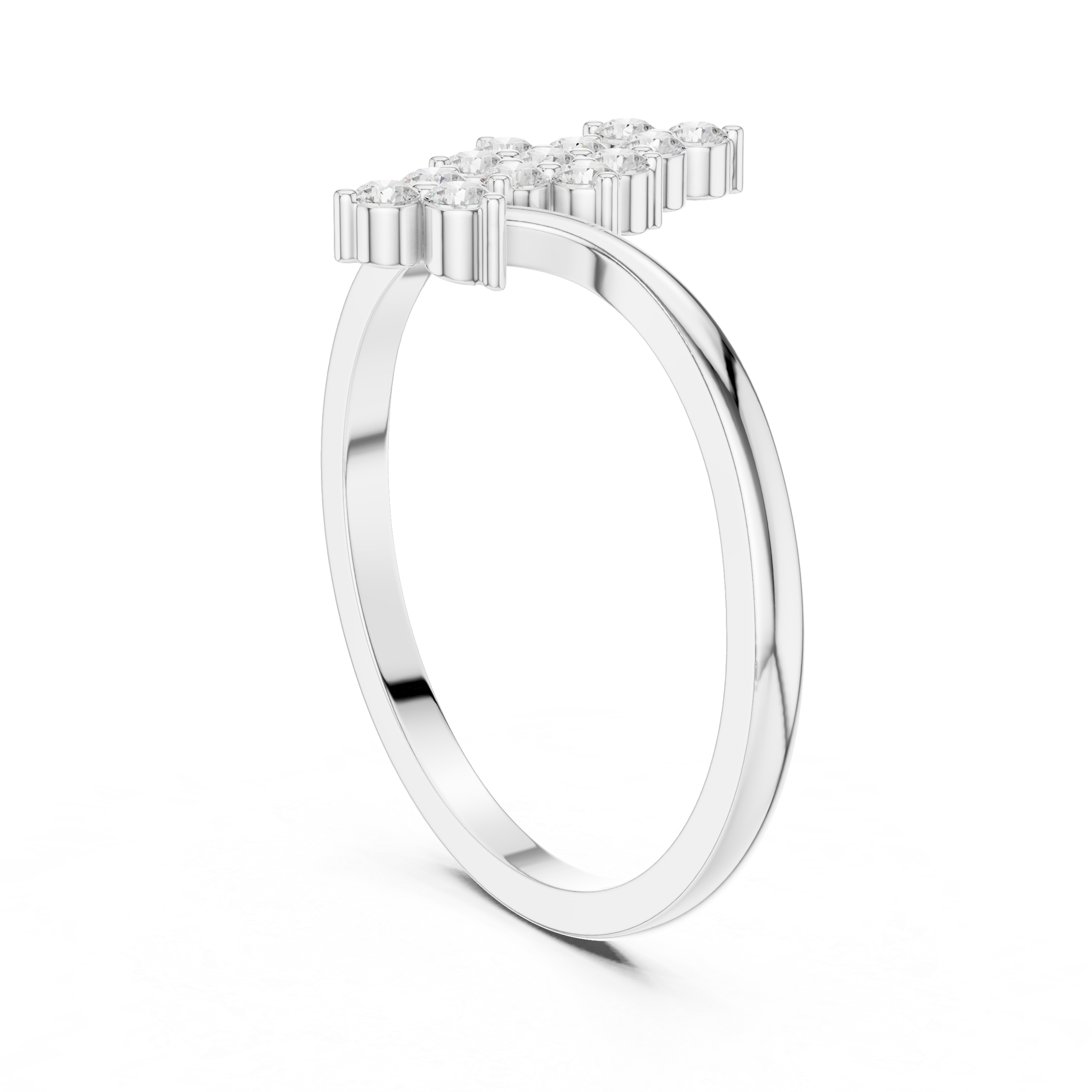 Diamond Cluster Bypass Ring