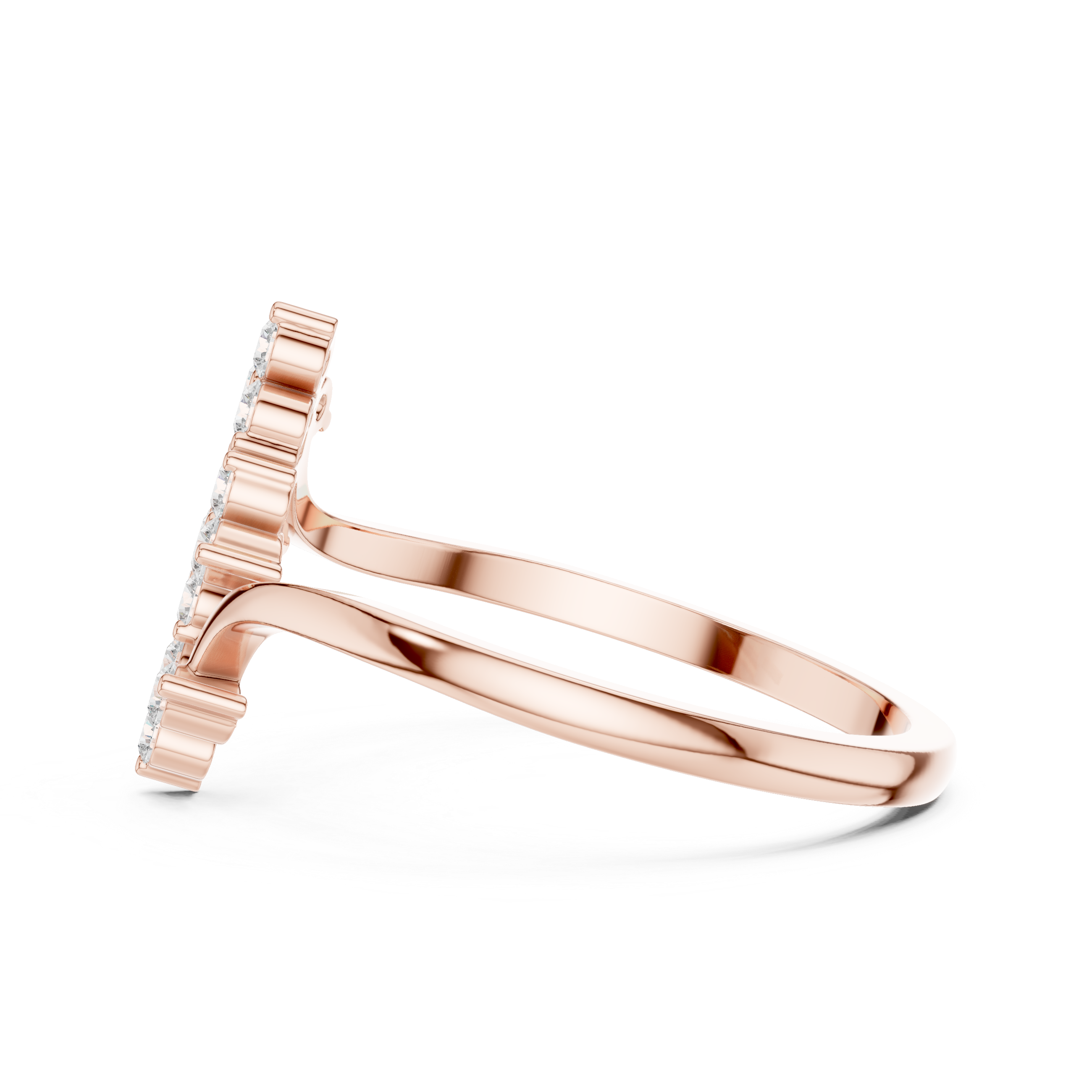 Diamond Cluster Bypass Ring