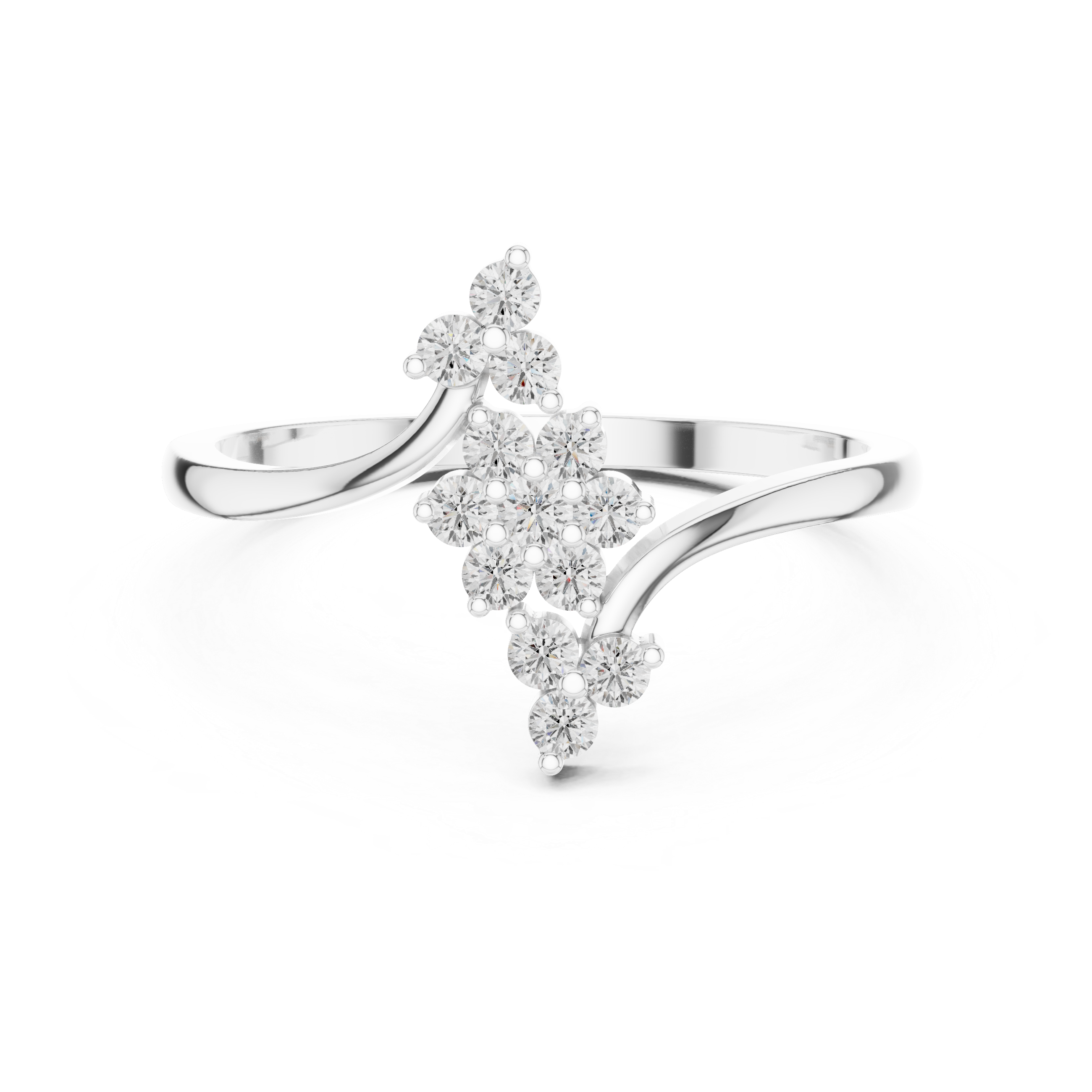 Diamond Cluster Bypass Ring