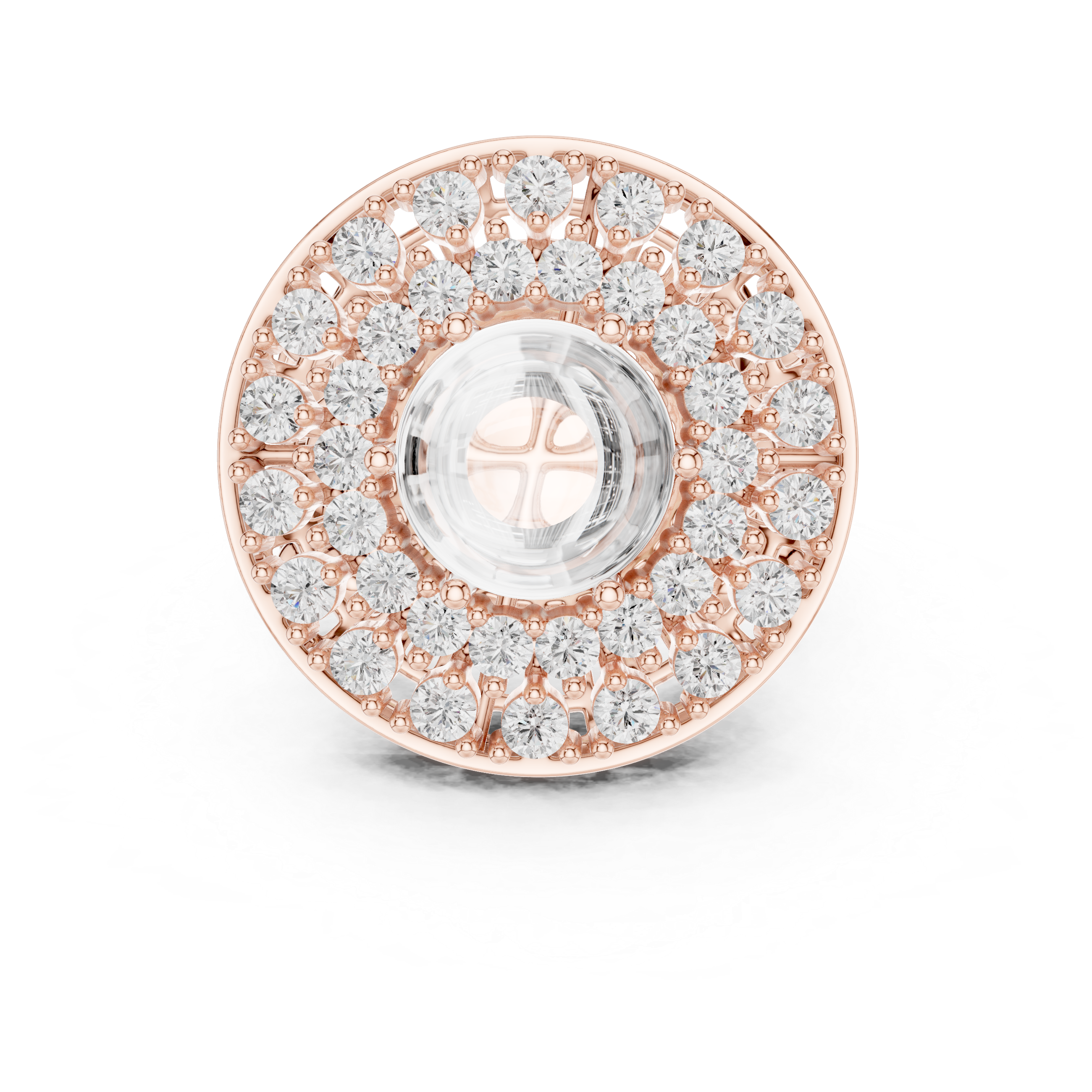 Royal Cabochon Diamond Cocktail Ring