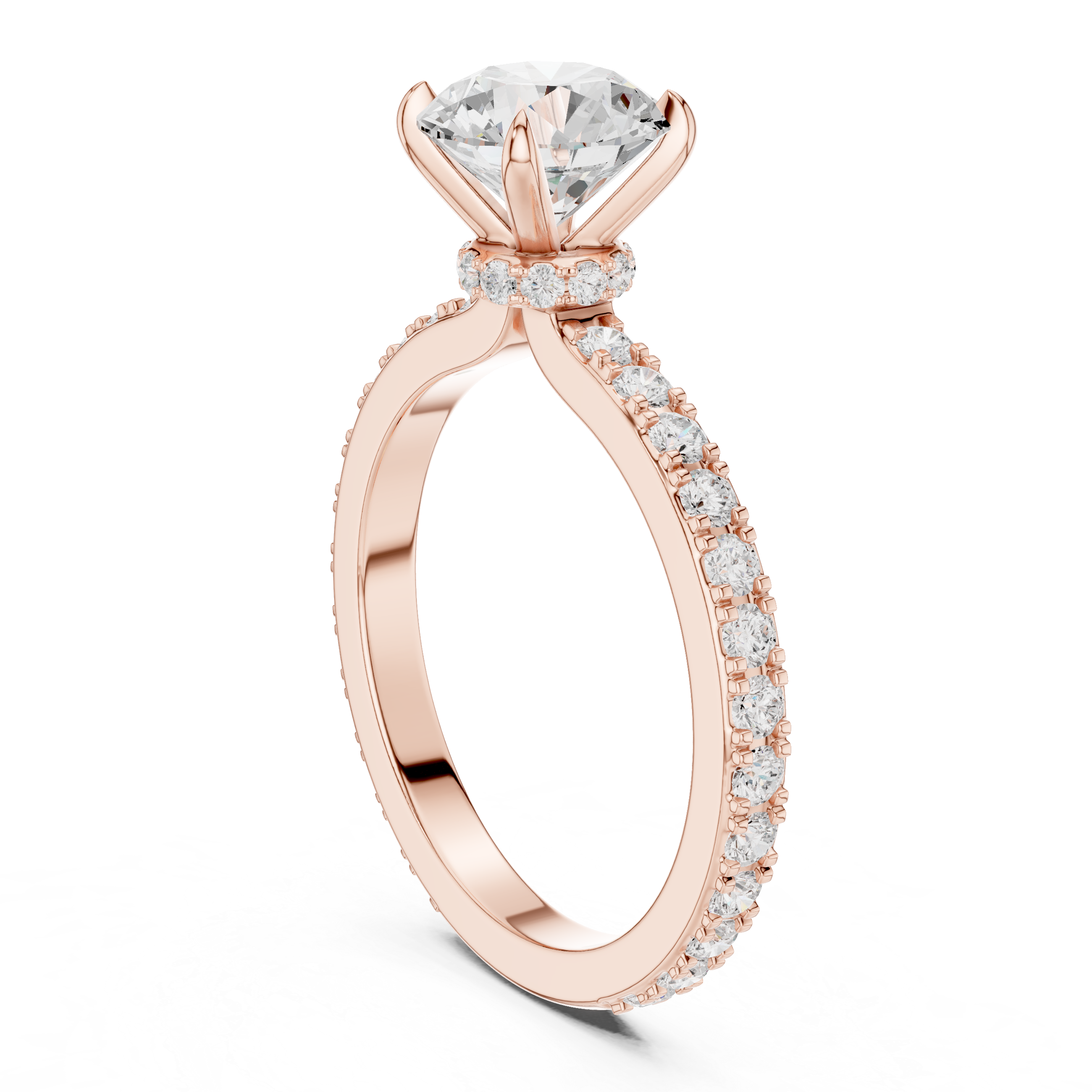Luxury Solitaire Diamond Ring