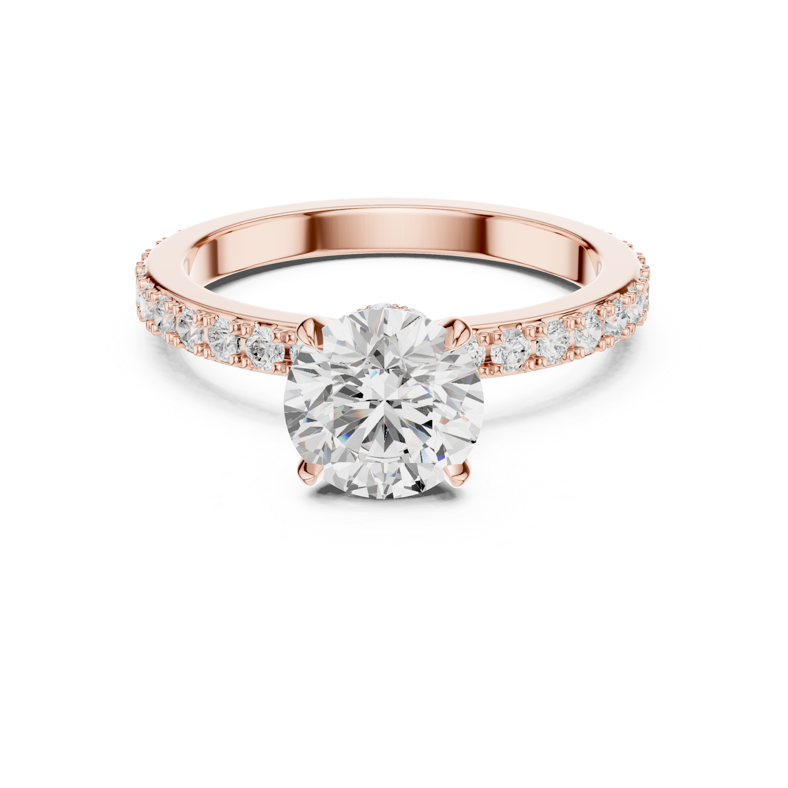 Luxury Solitaire Diamond Ring