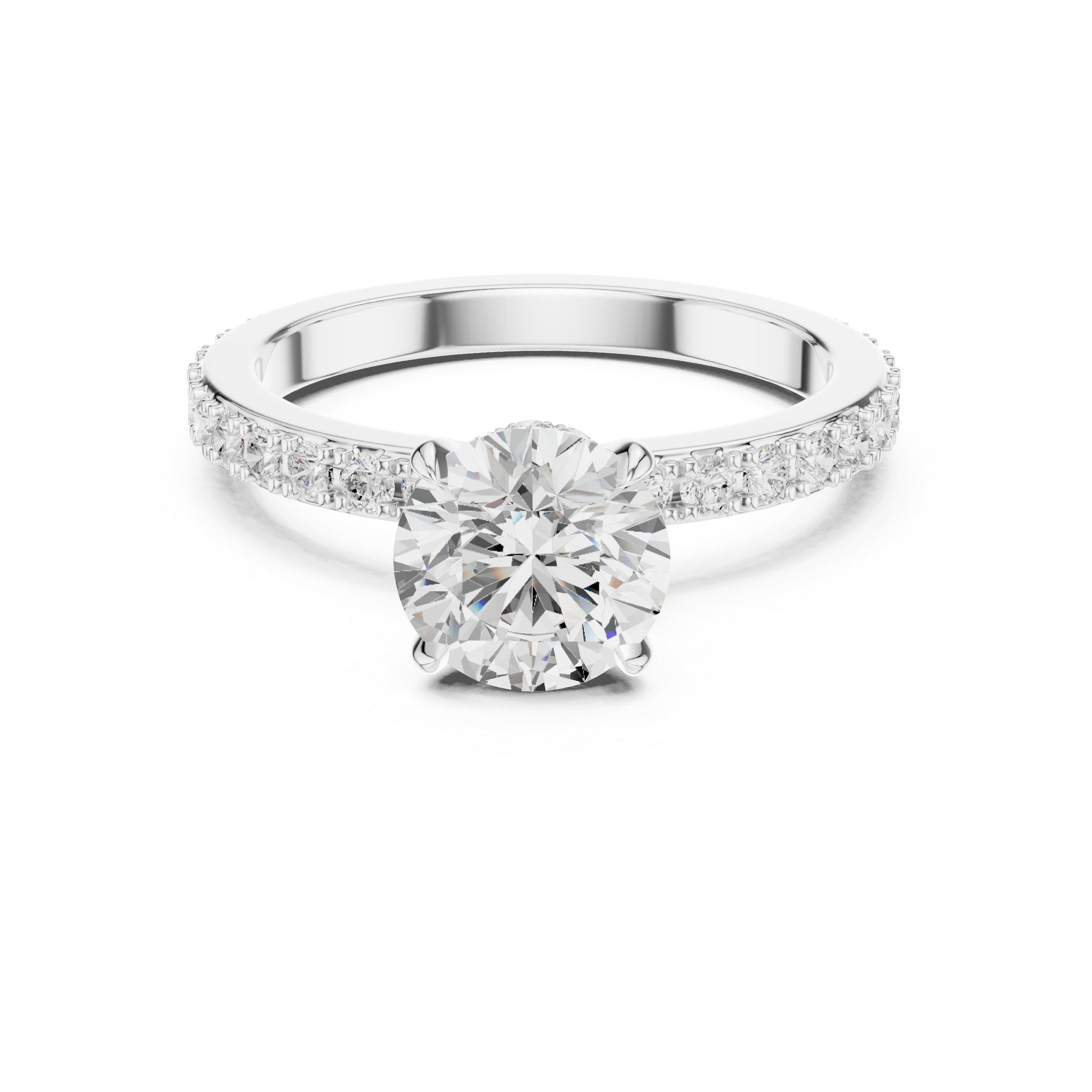 Luxury Solitaire Diamond Ring