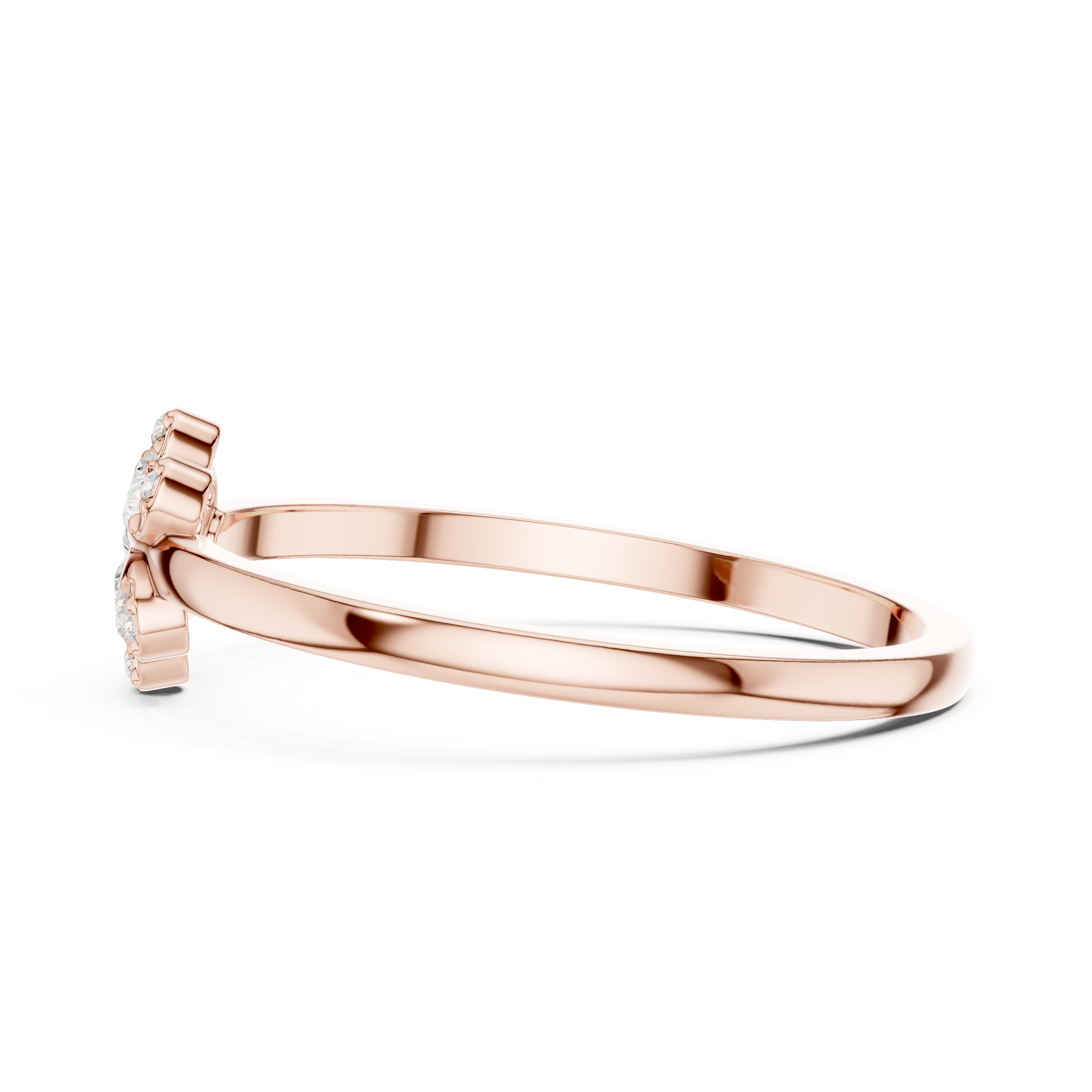 Luxury Clover Diamond Ring