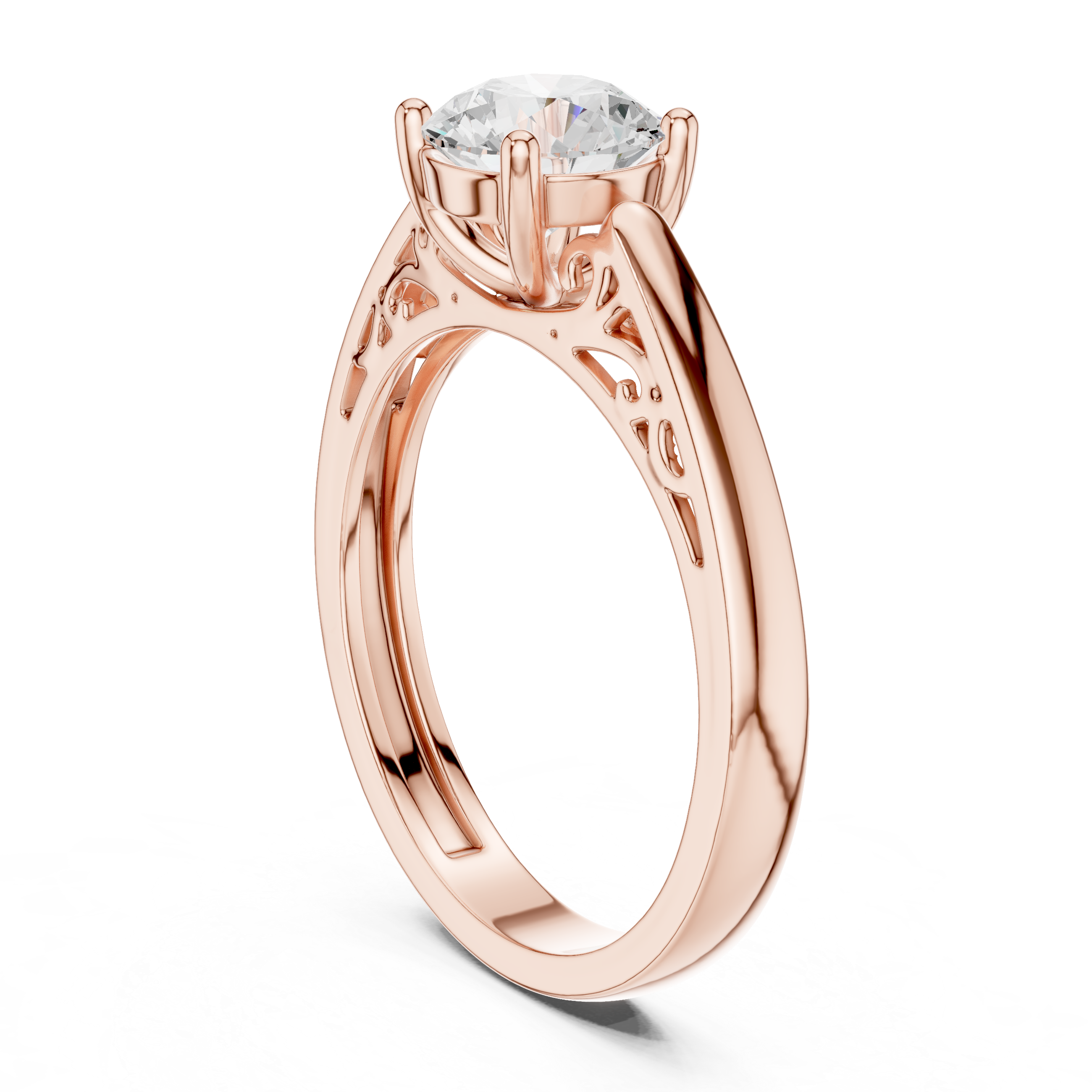 Vintage Solitaire Diamond Ring