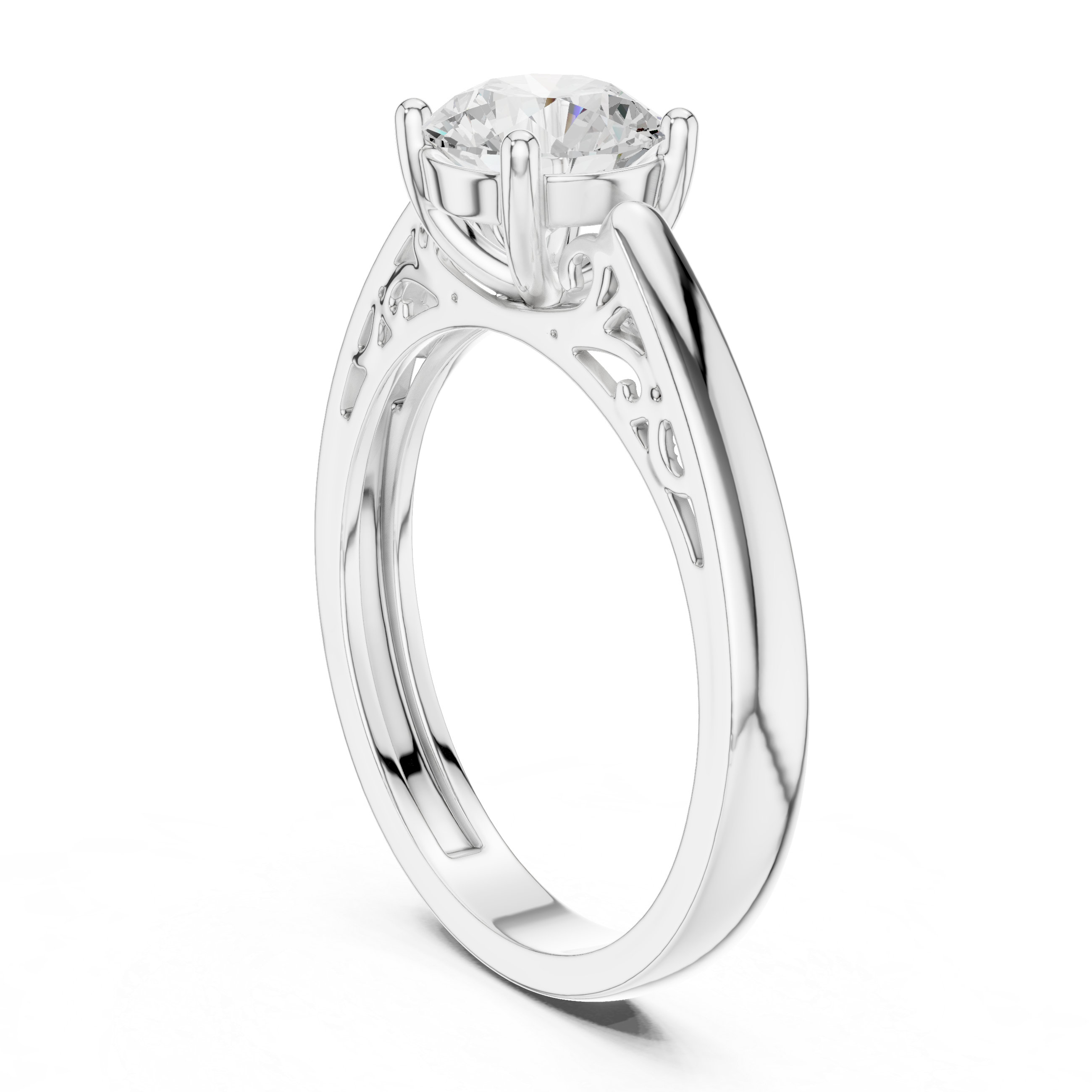 Vintage Solitaire Diamond Ring