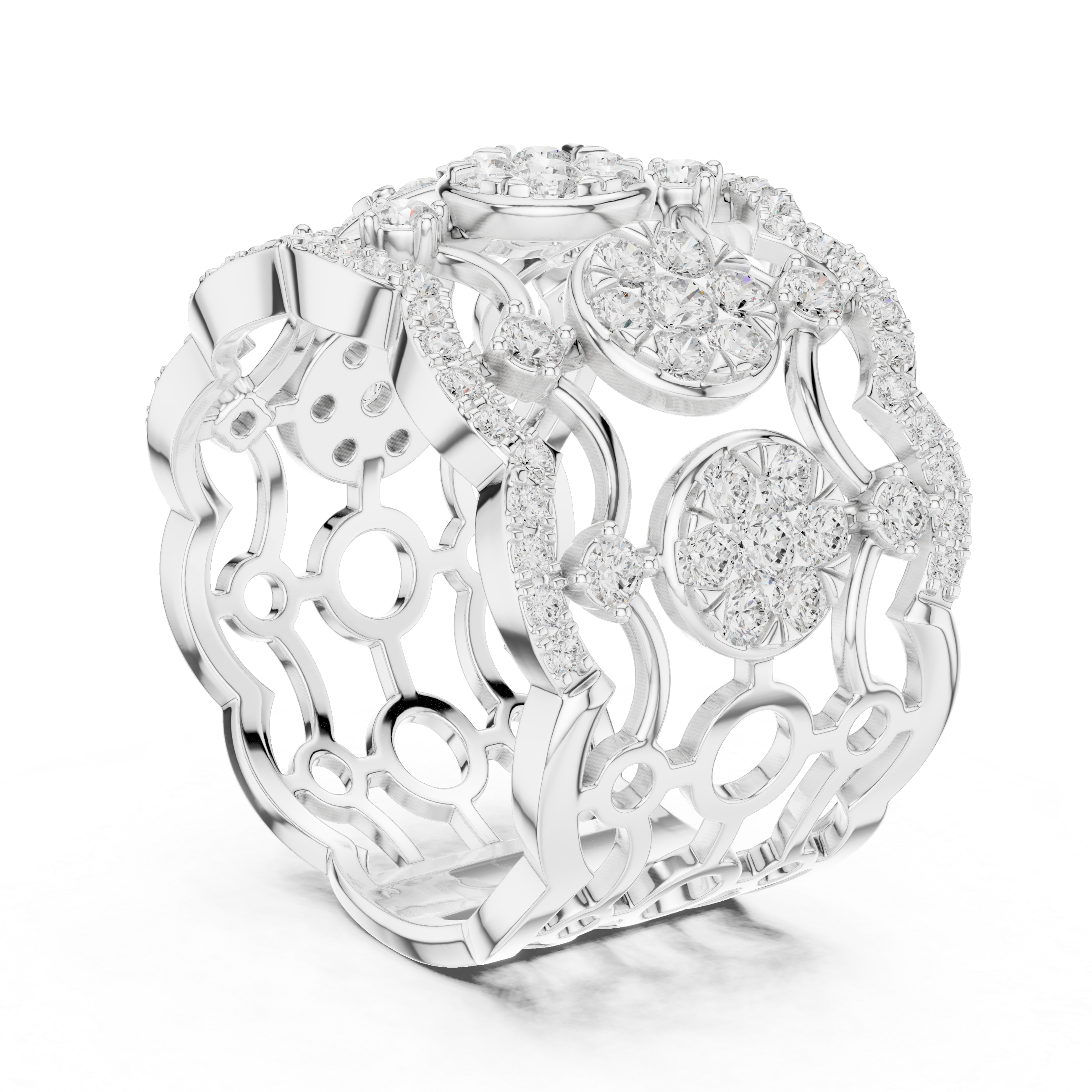 Luxury Diamond Statement Ring