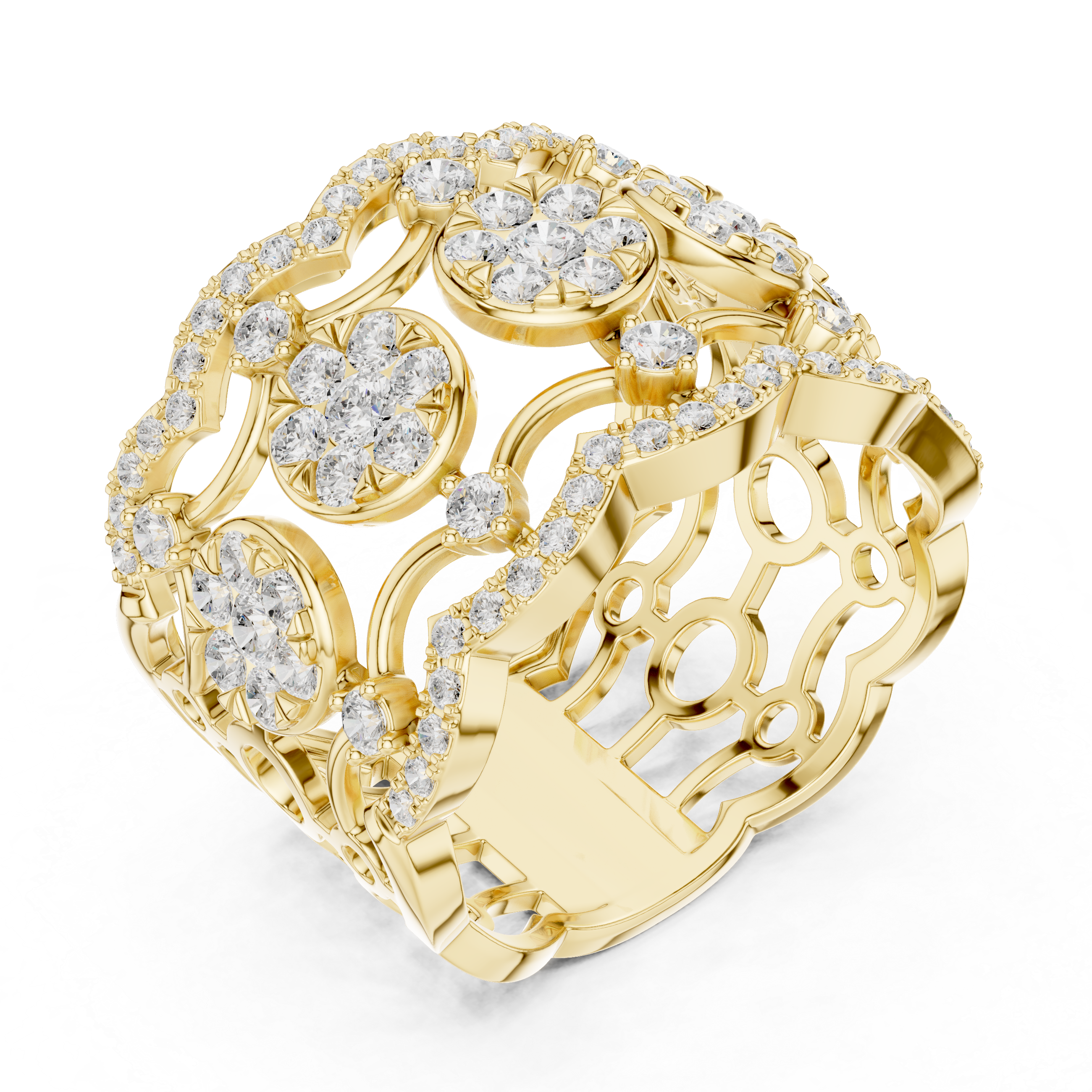 Luxury Diamond Statement Ring