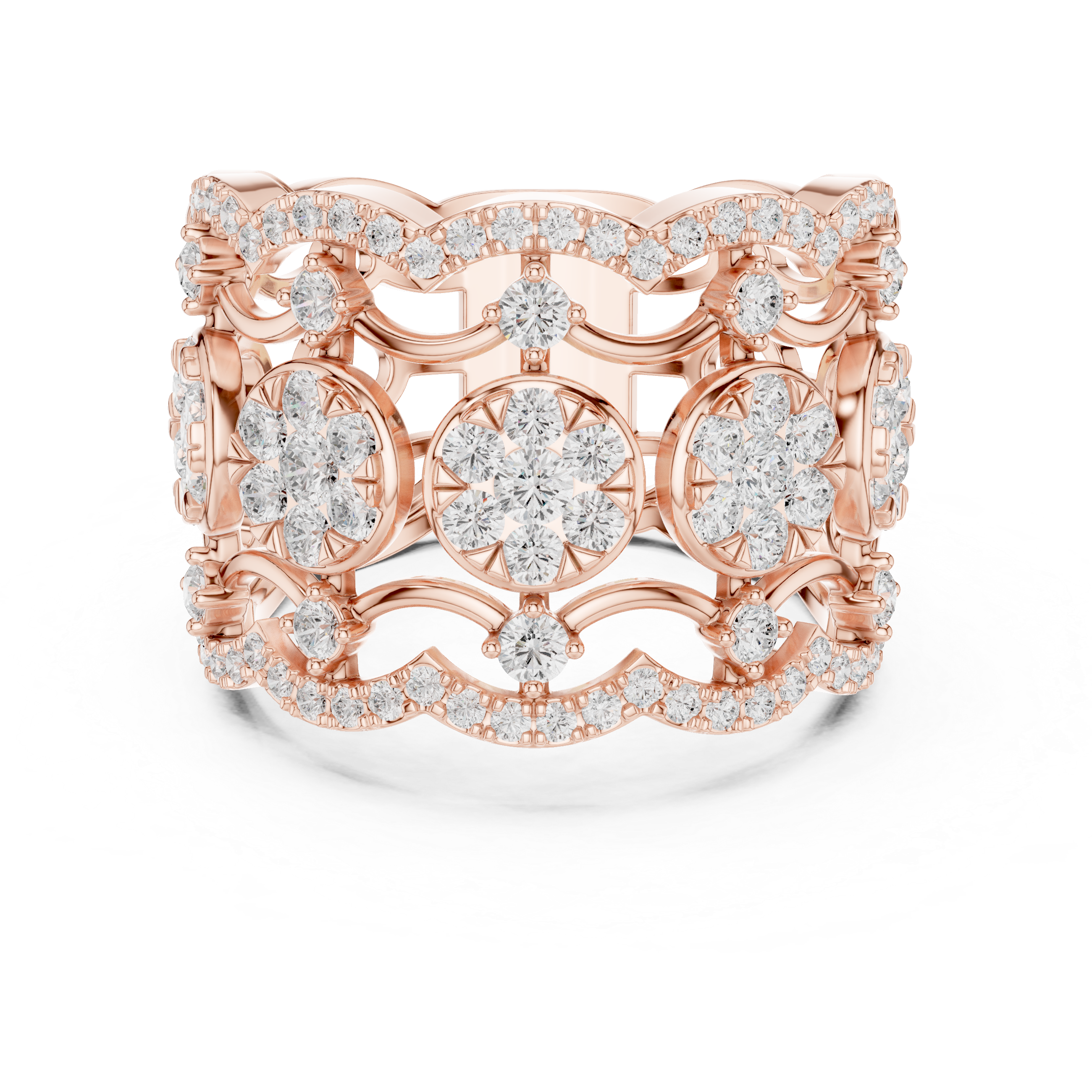 Luxury Diamond Statement Ring