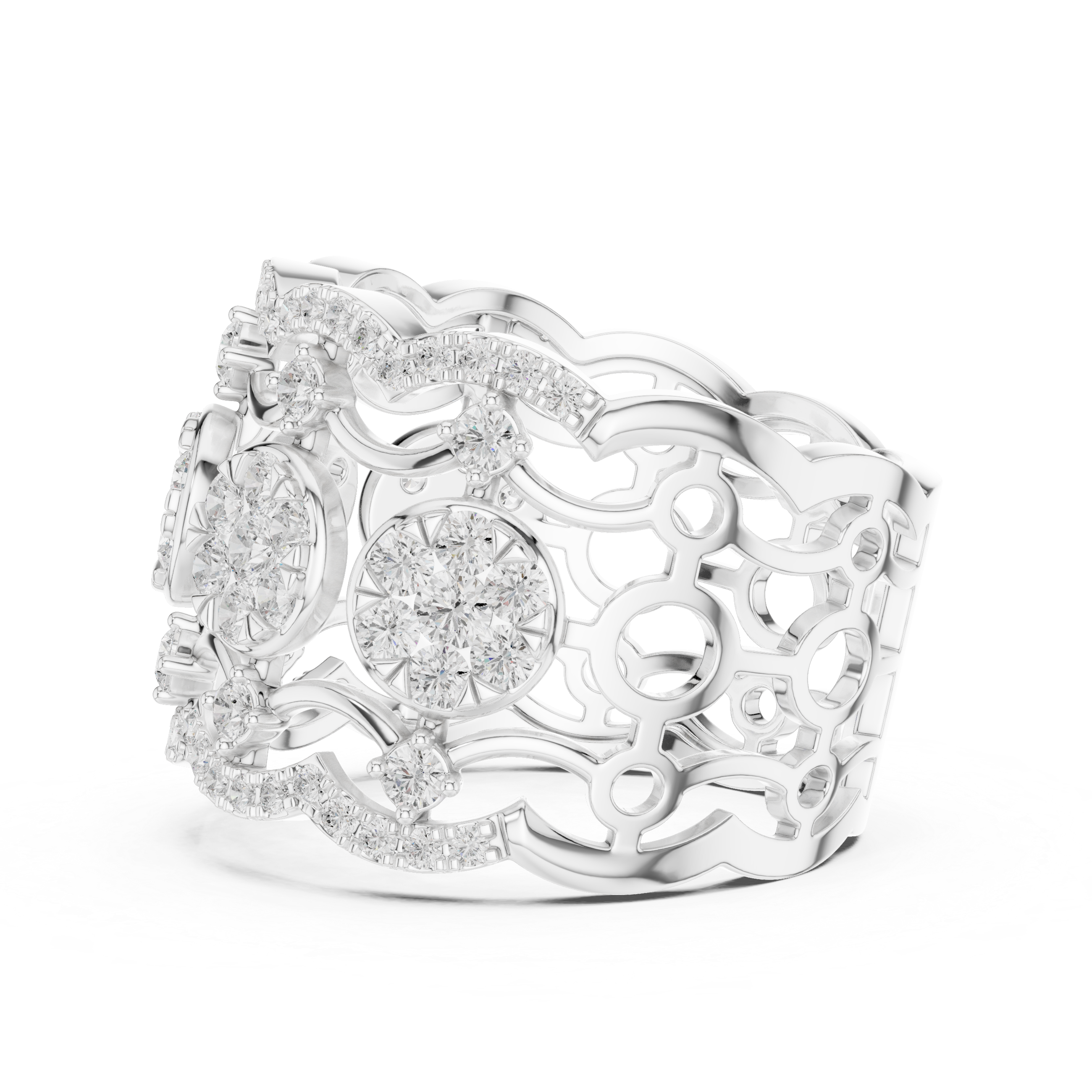 Luxury Diamond Statement Ring