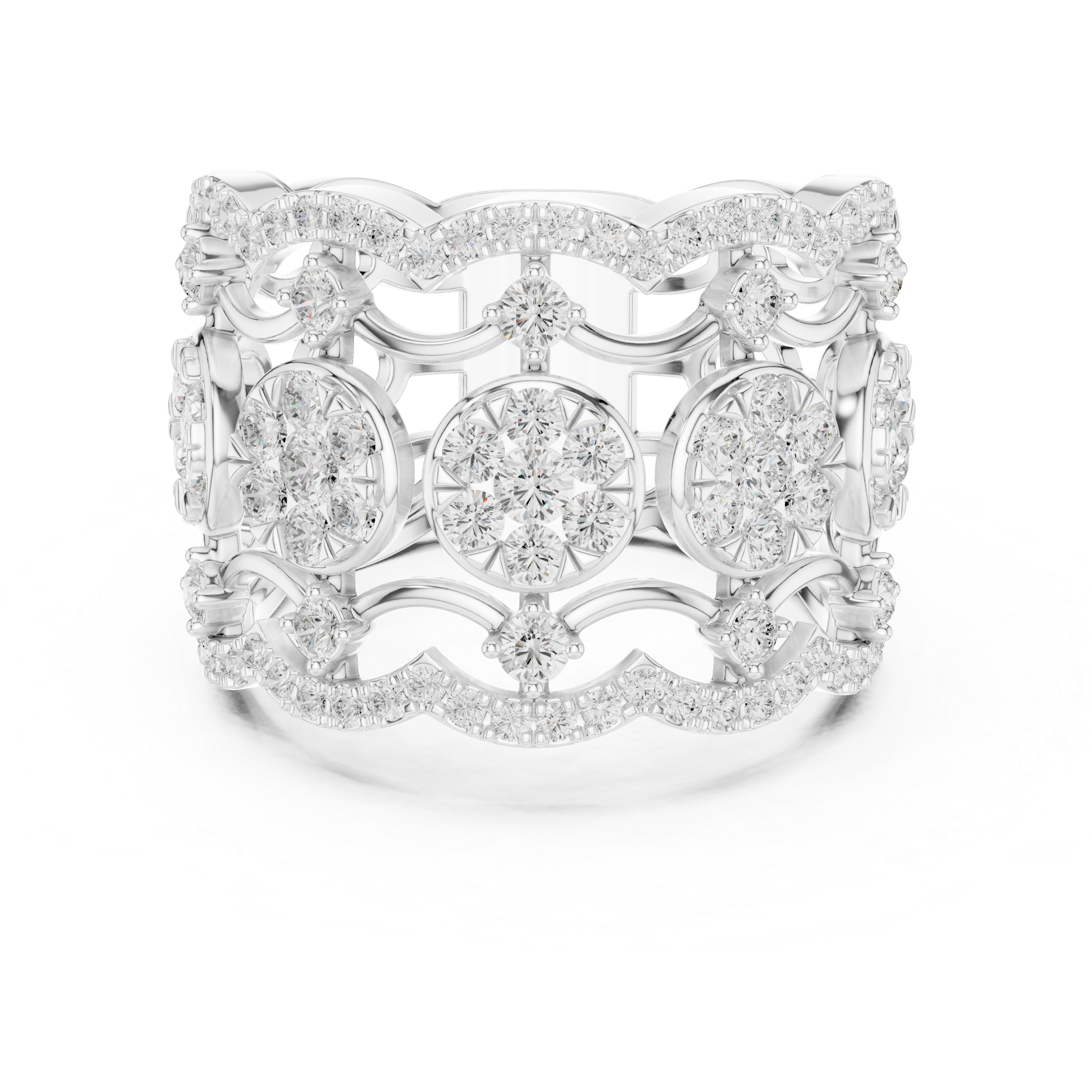 Luxury Diamond Statement Ring