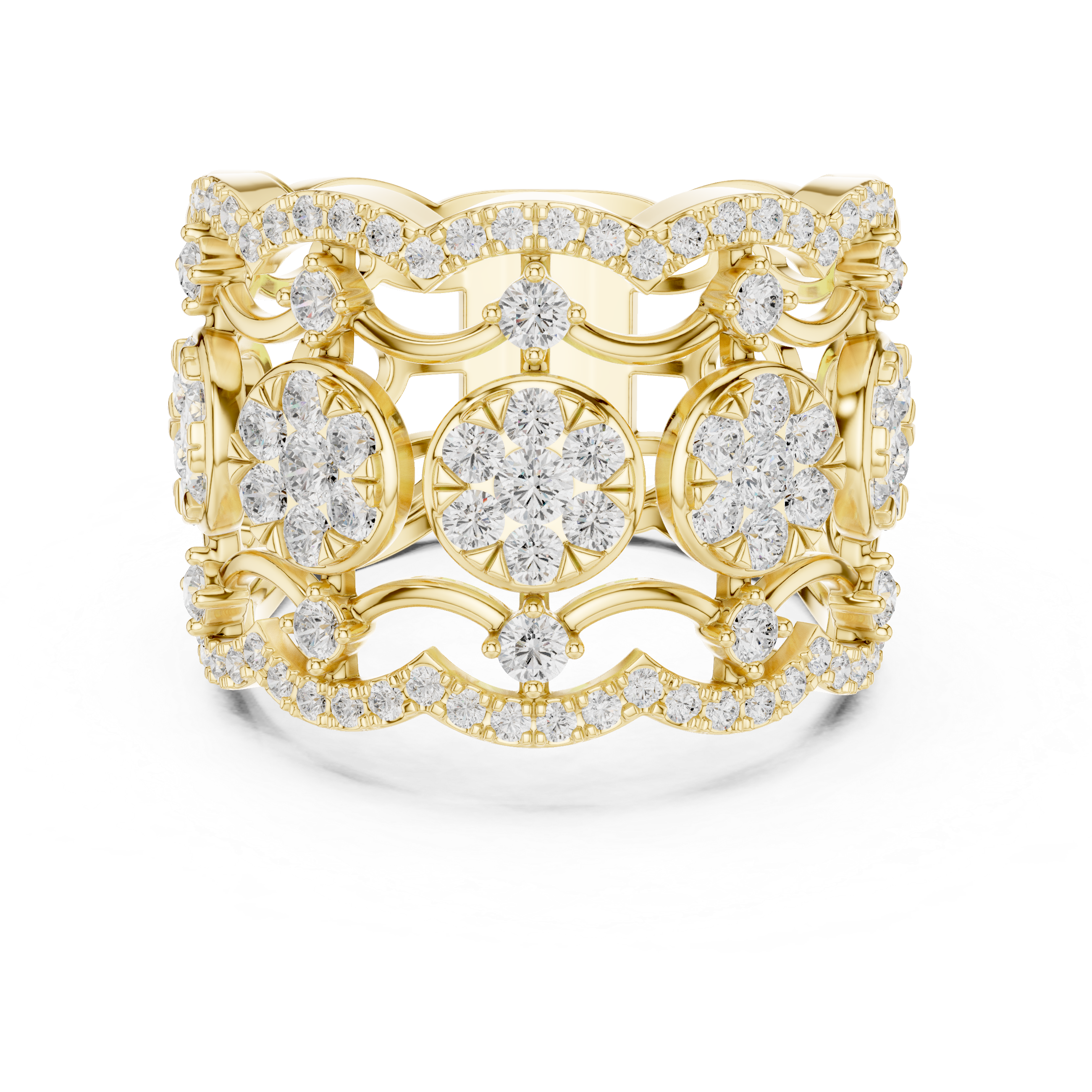 Luxury Diamond Statement Ring