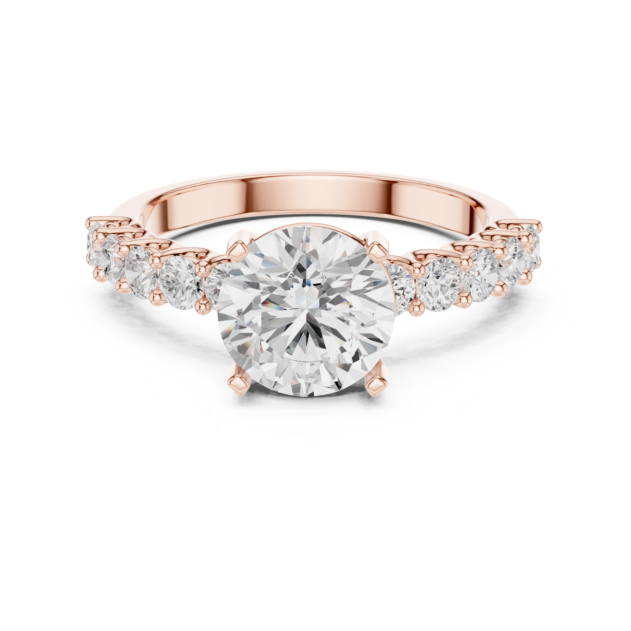 Luxury Diamond Solitaire Ring