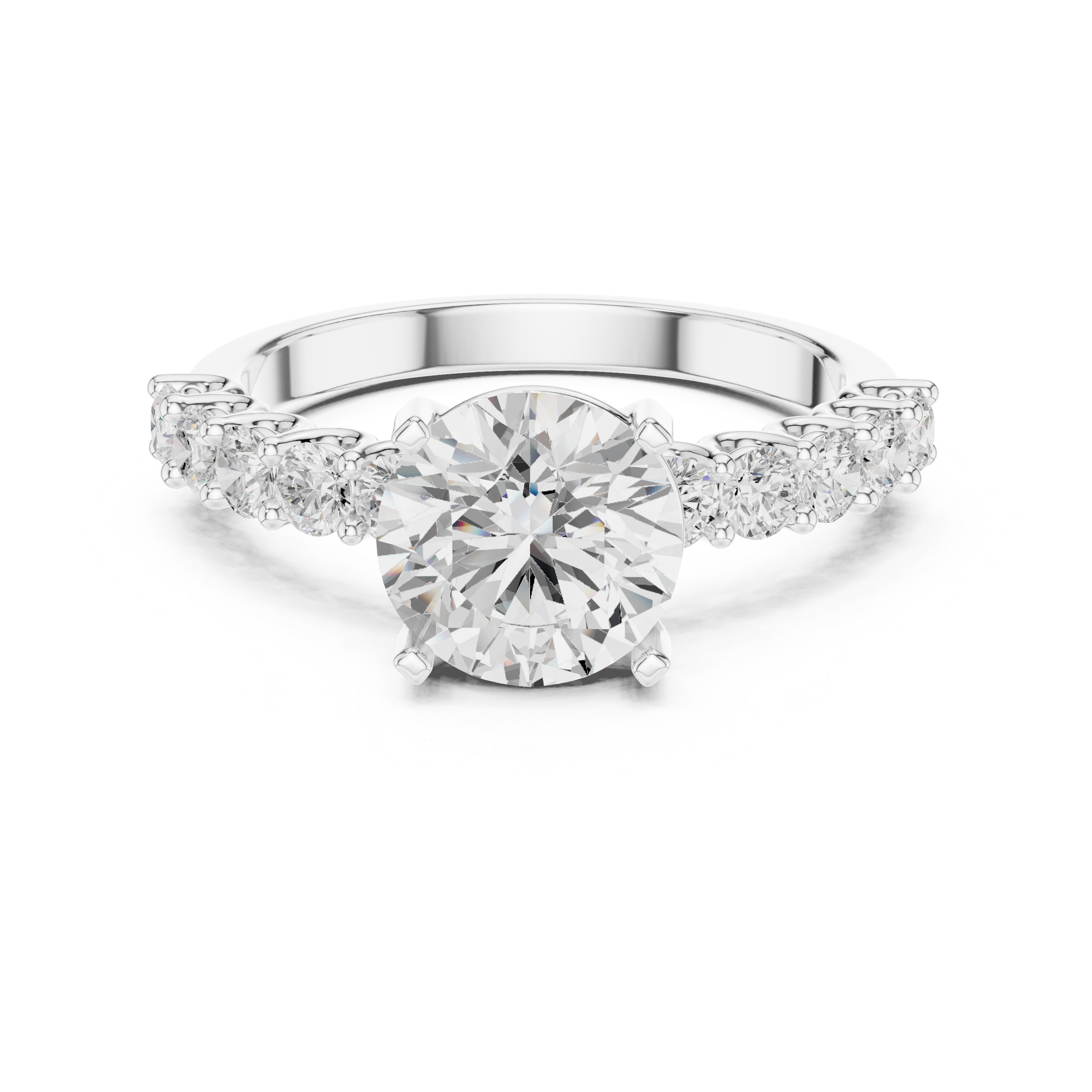 Luxury Diamond Solitaire Ring