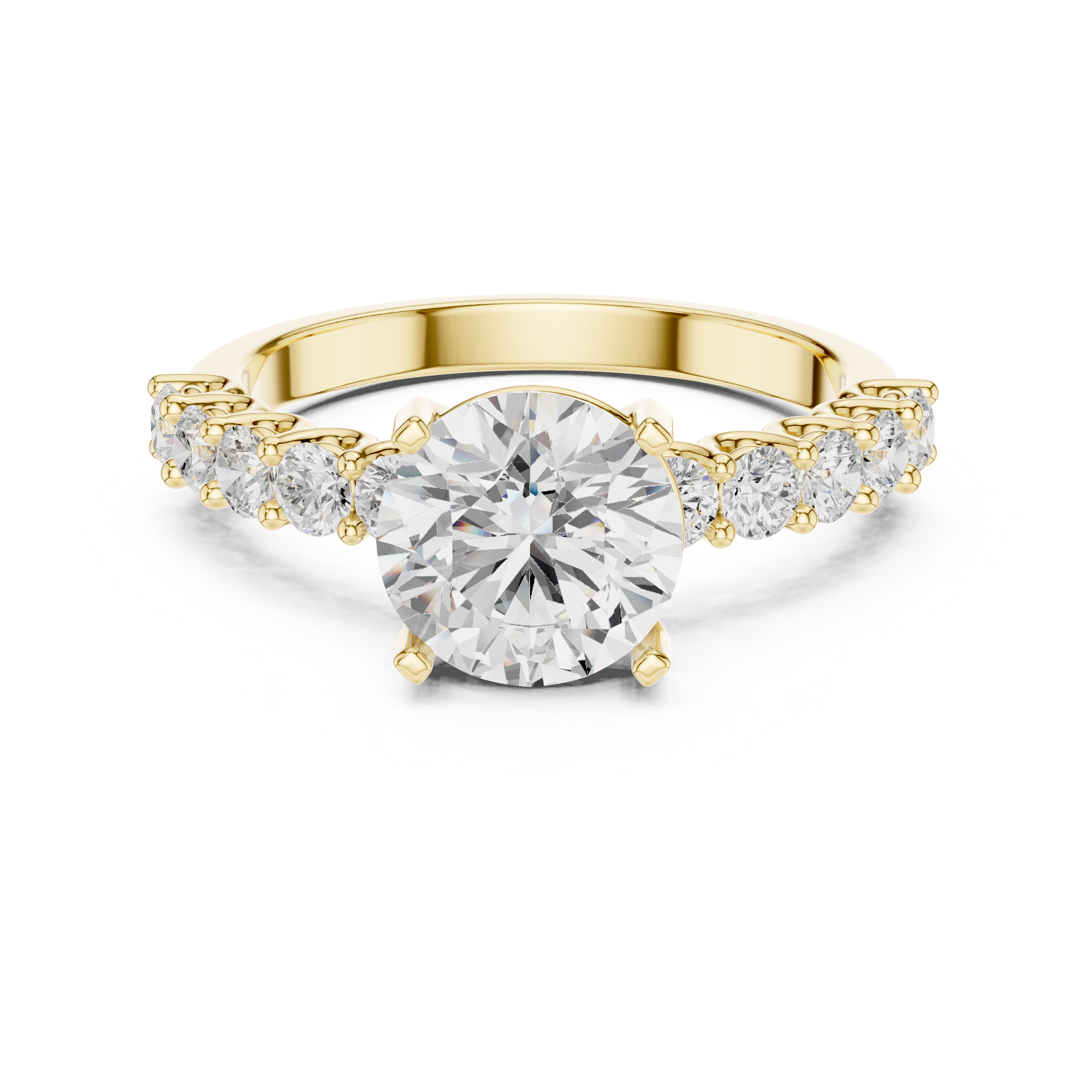 Luxury Diamond Solitaire Ring