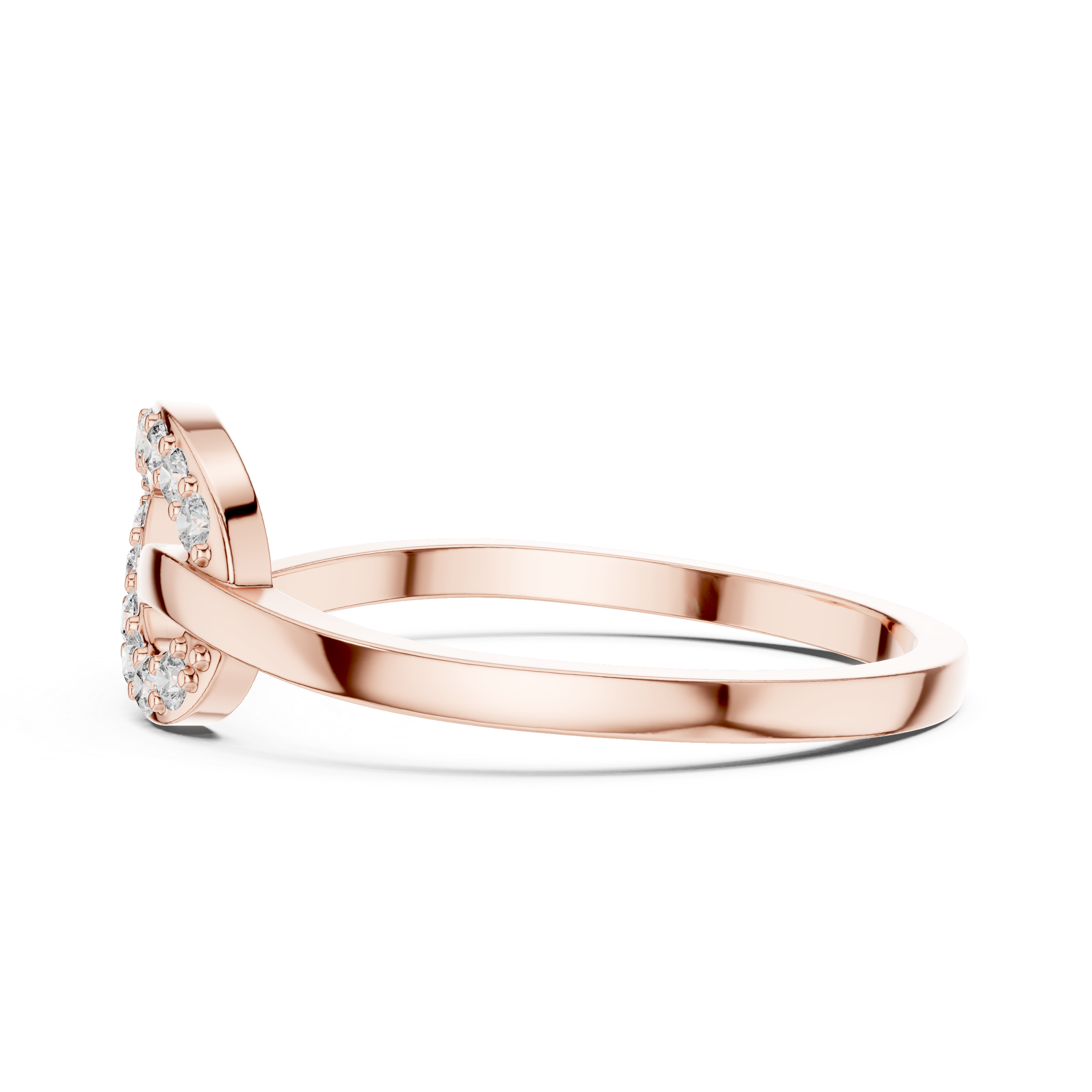 Infinity Loop Diamond Ring
