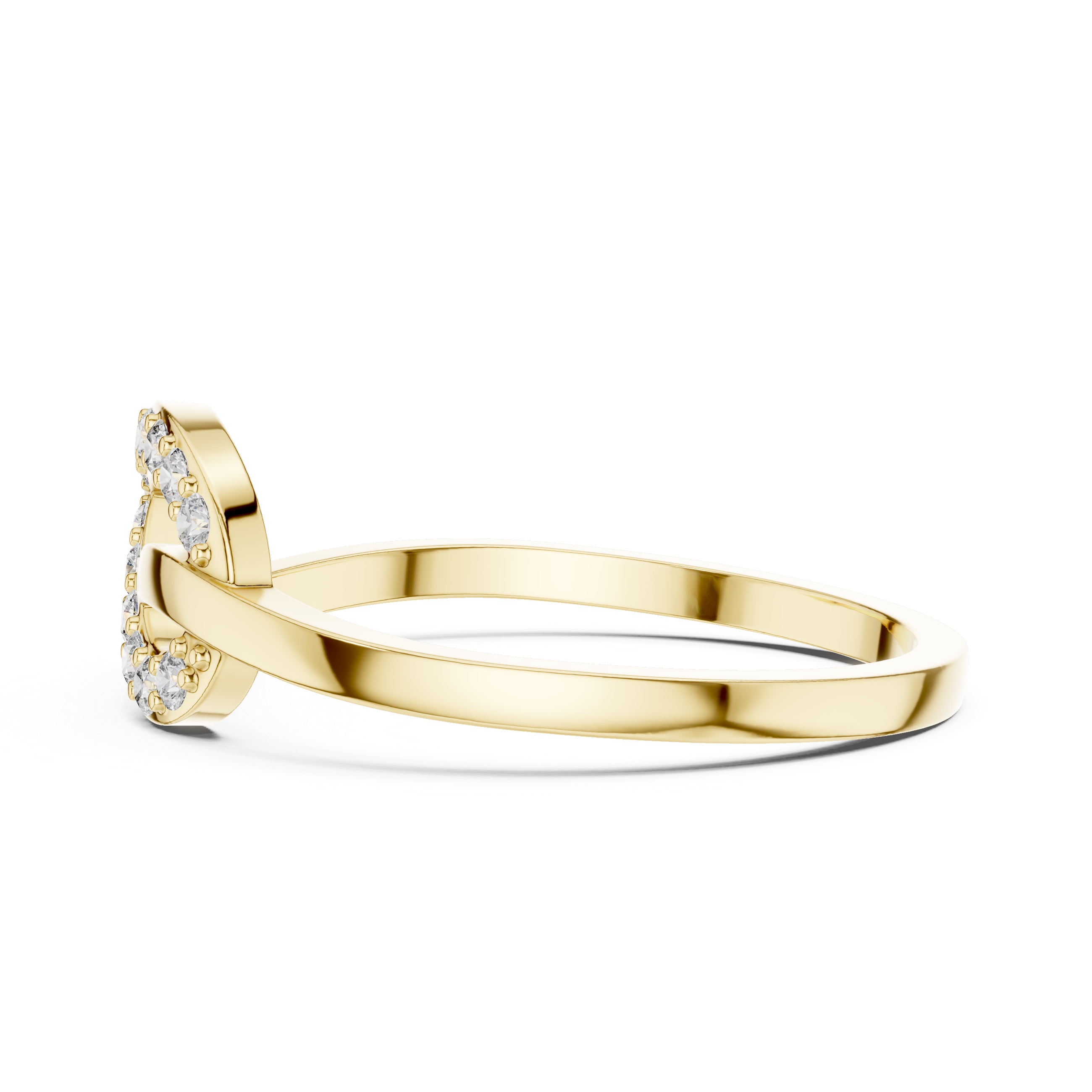 Infinity Loop Diamond Ring