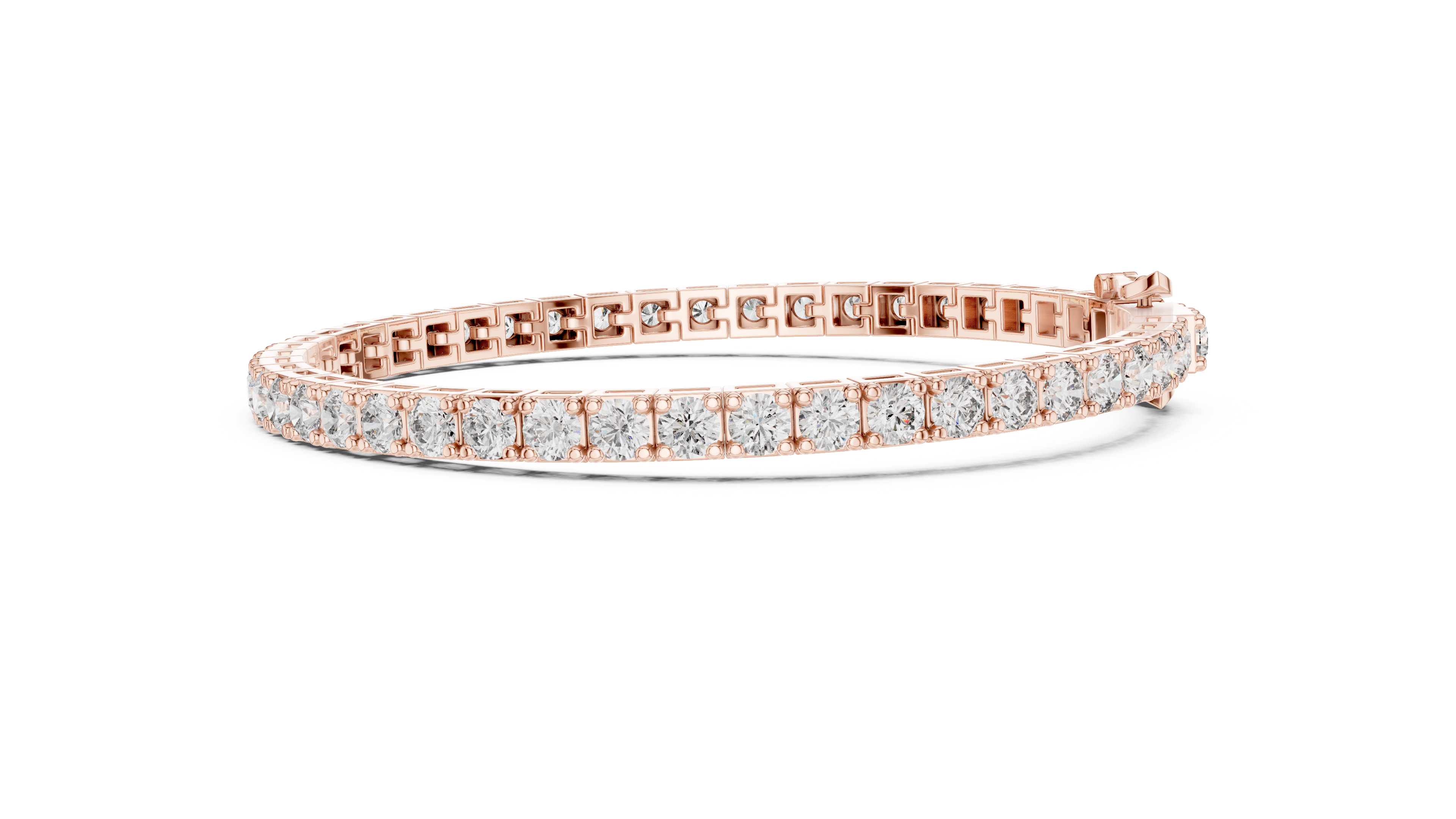 Luxury Slim Diamond Tennis Bracelet