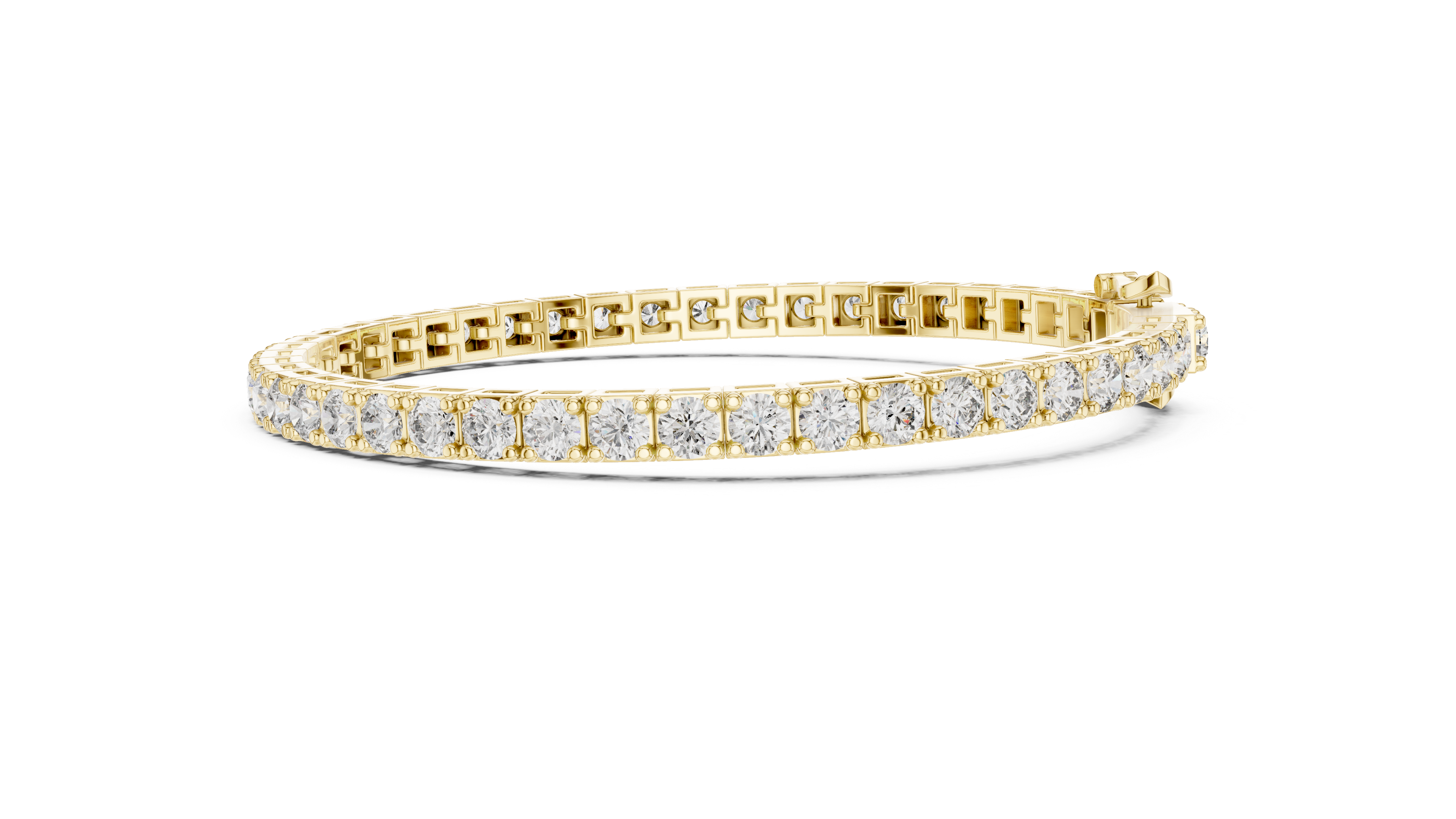 Luxury Slim Diamond Tennis Bracelet