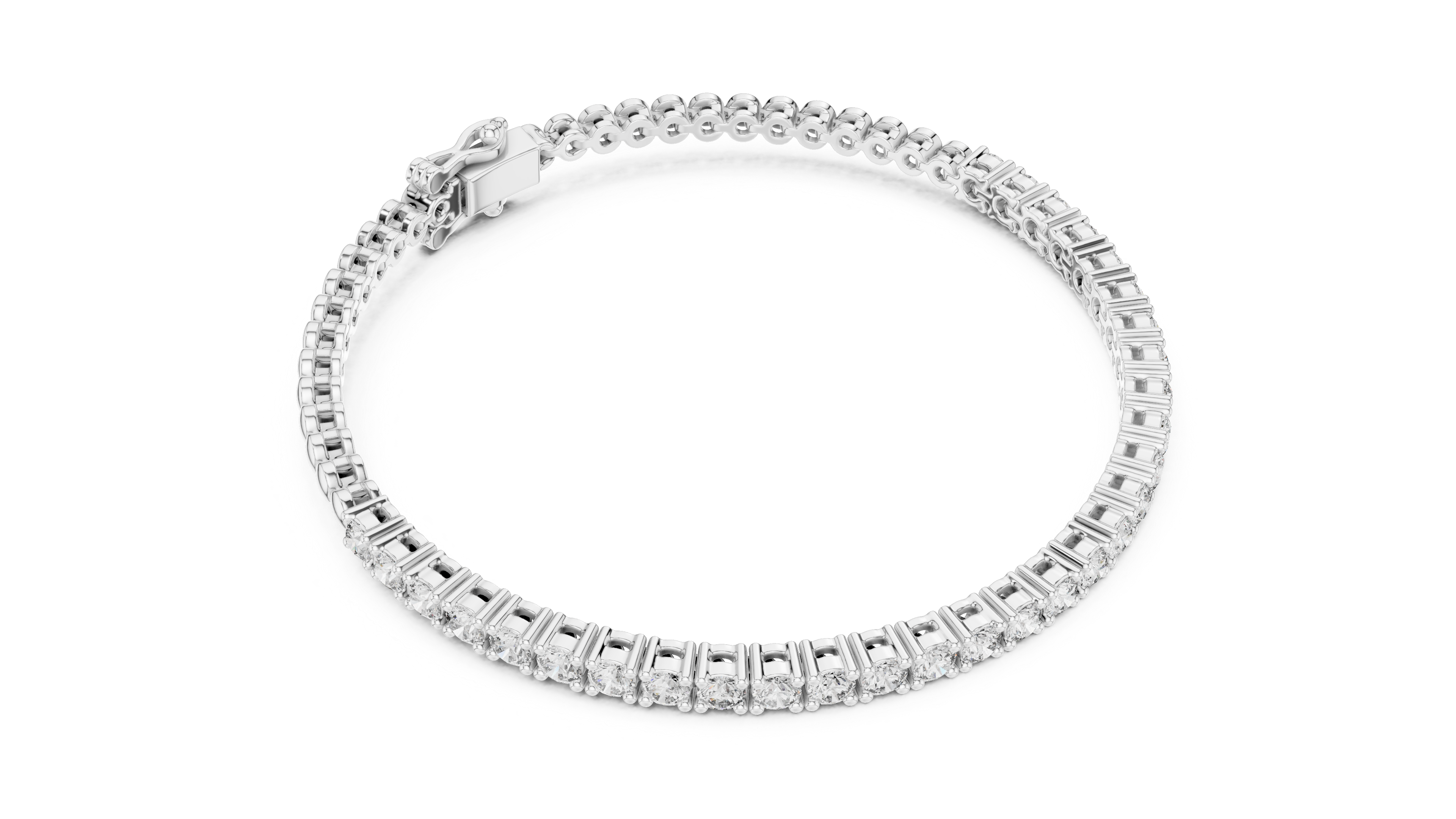 Luxury Tennis Diamond Bracelet
