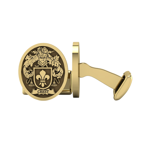 Personalized Family Crest Cufflinks