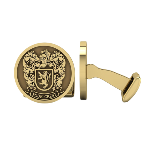 Personalized Family Crest Cufflinks