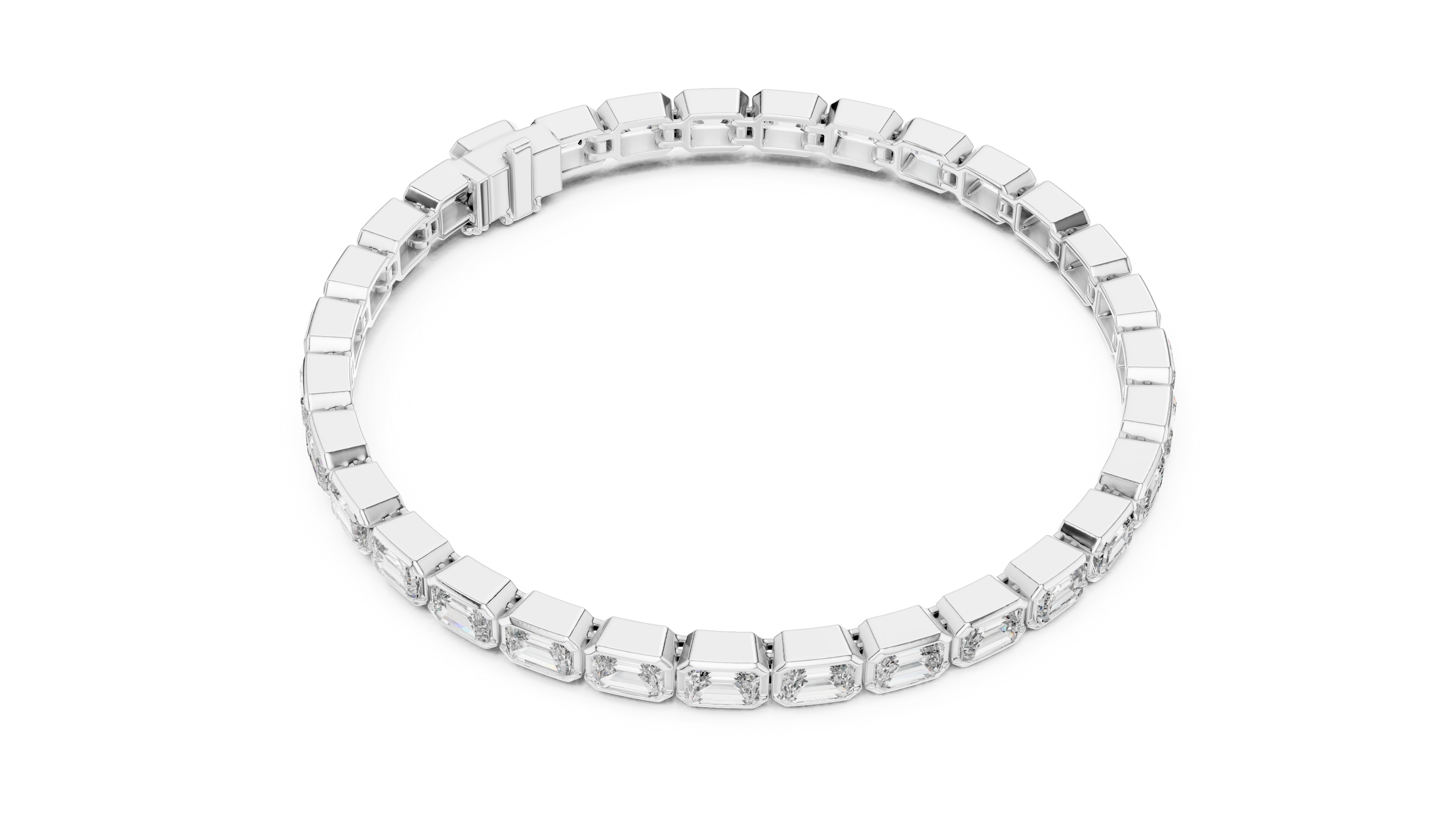 Luxury Emerald Diamond Bracelet