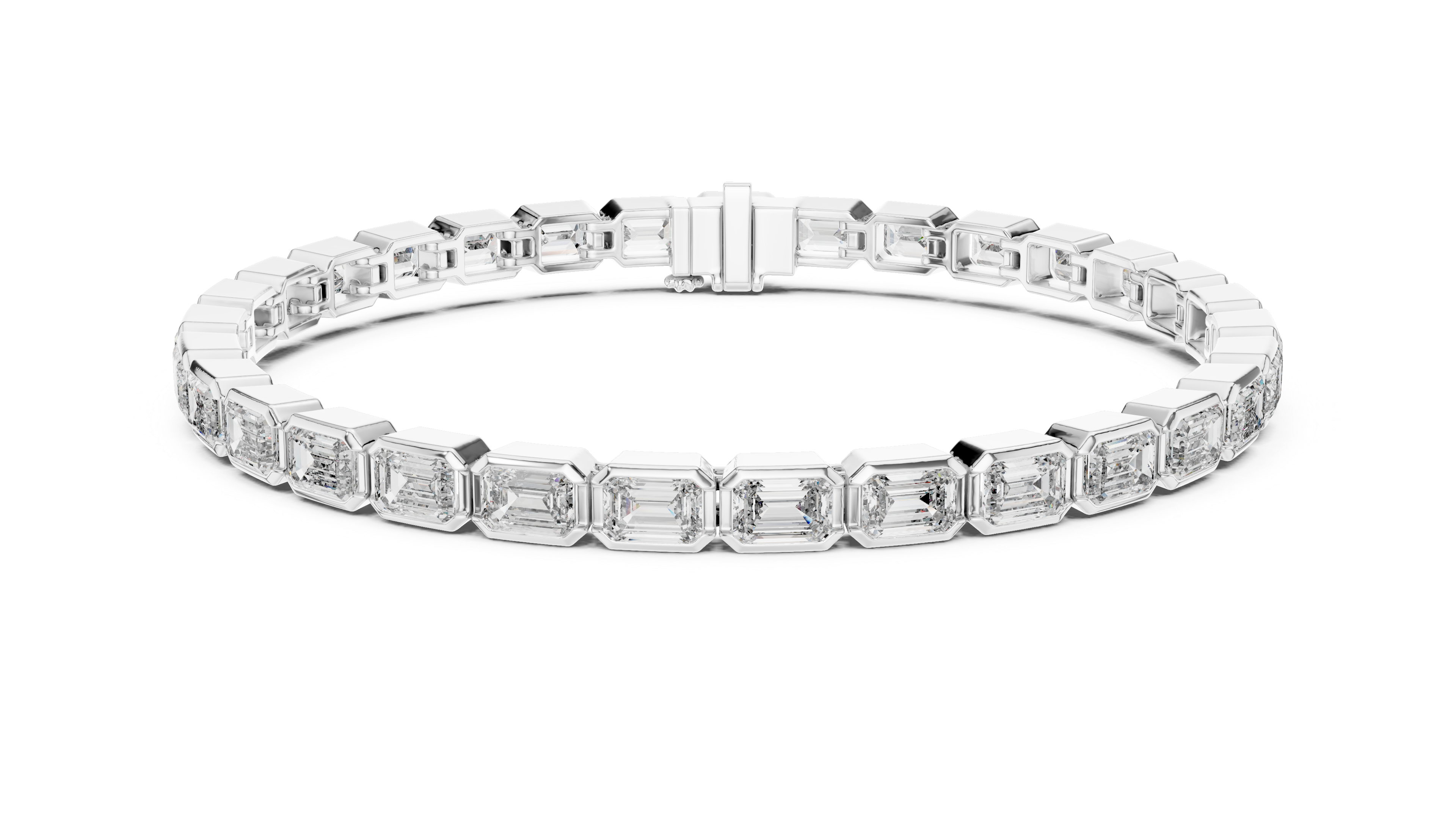 Luxury Emerald Diamond Bracelet