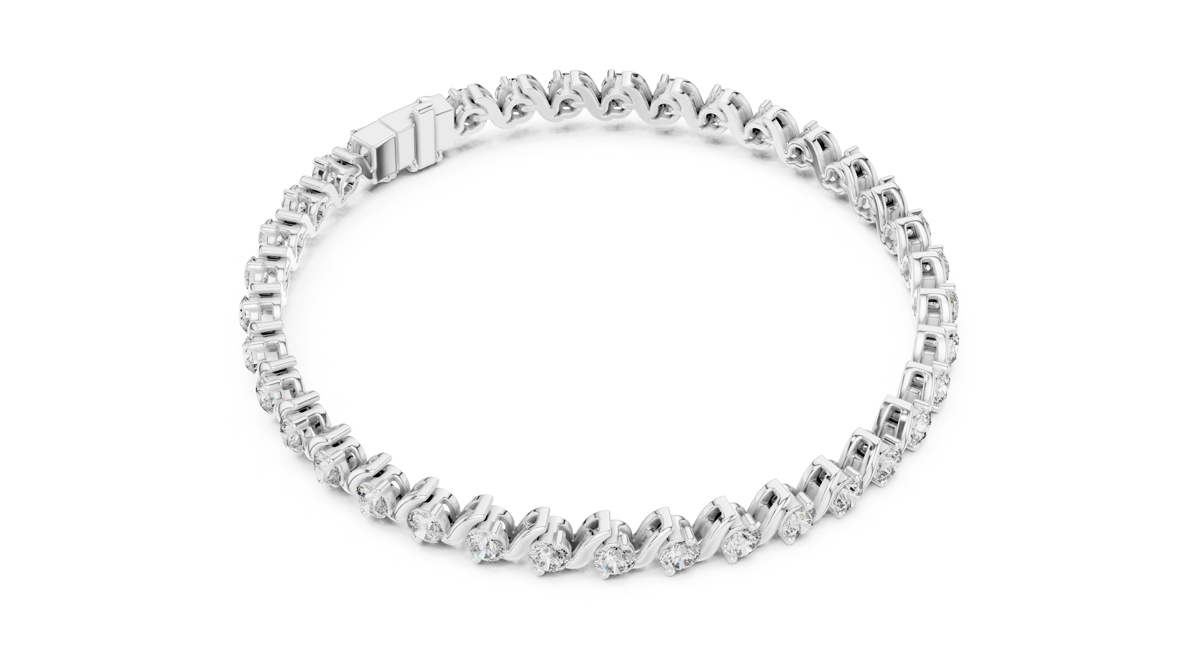 Luxury Diamond Tennis Bracelet