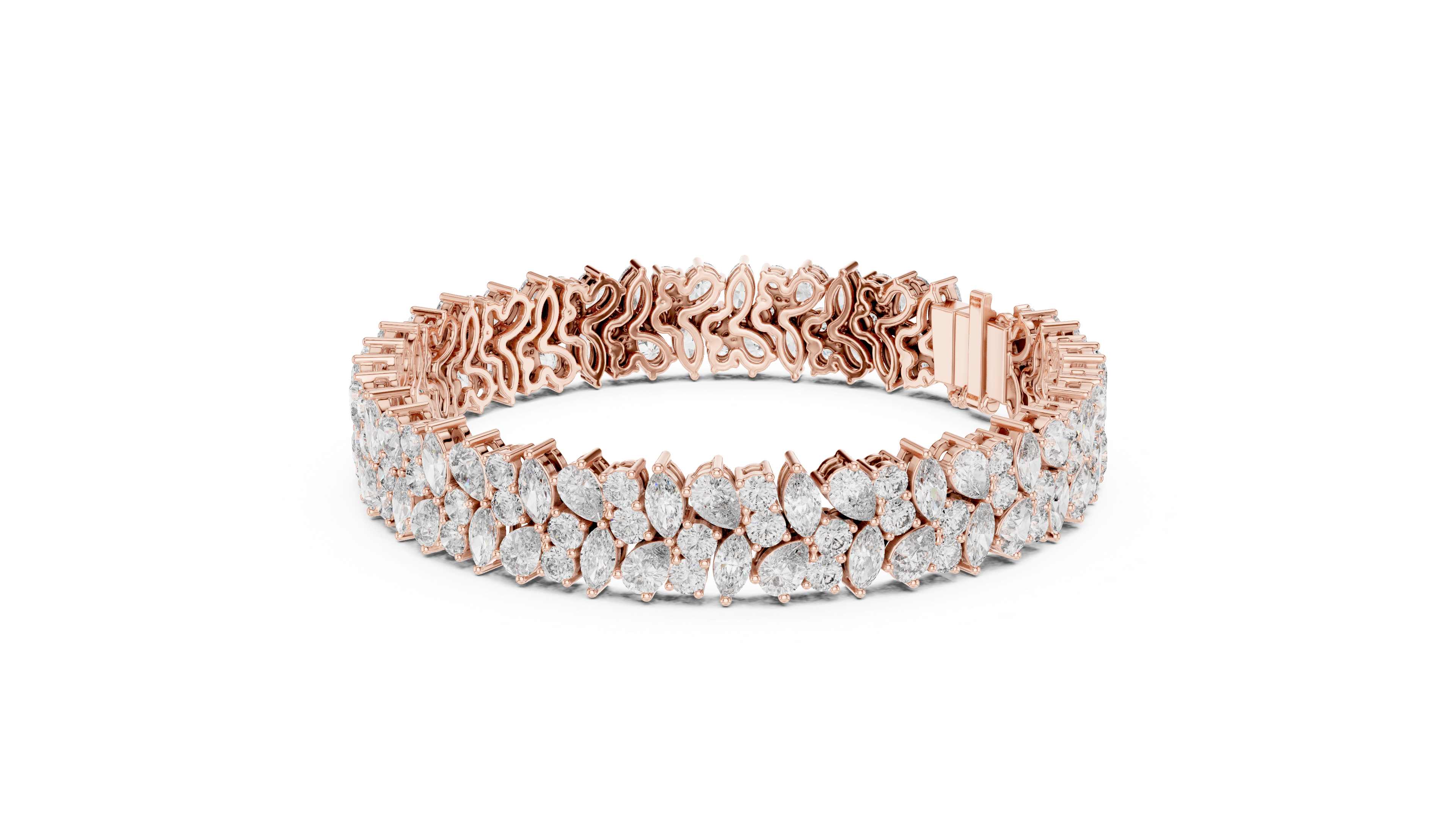 Luxury Multi Diamond Bracelet