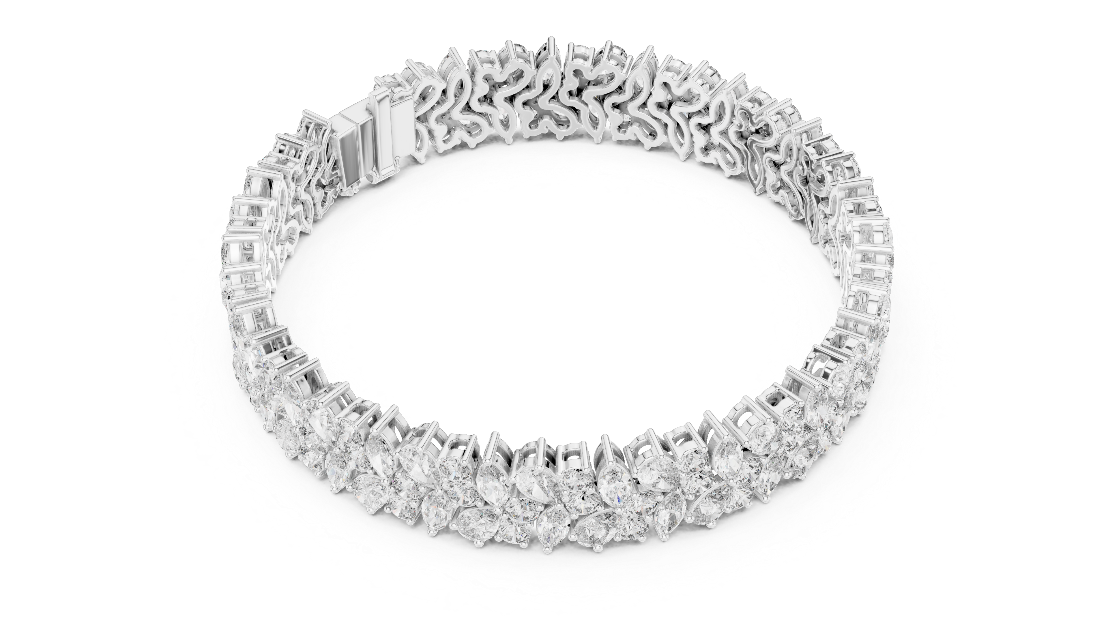 Luxury Multi Diamond Bracelet