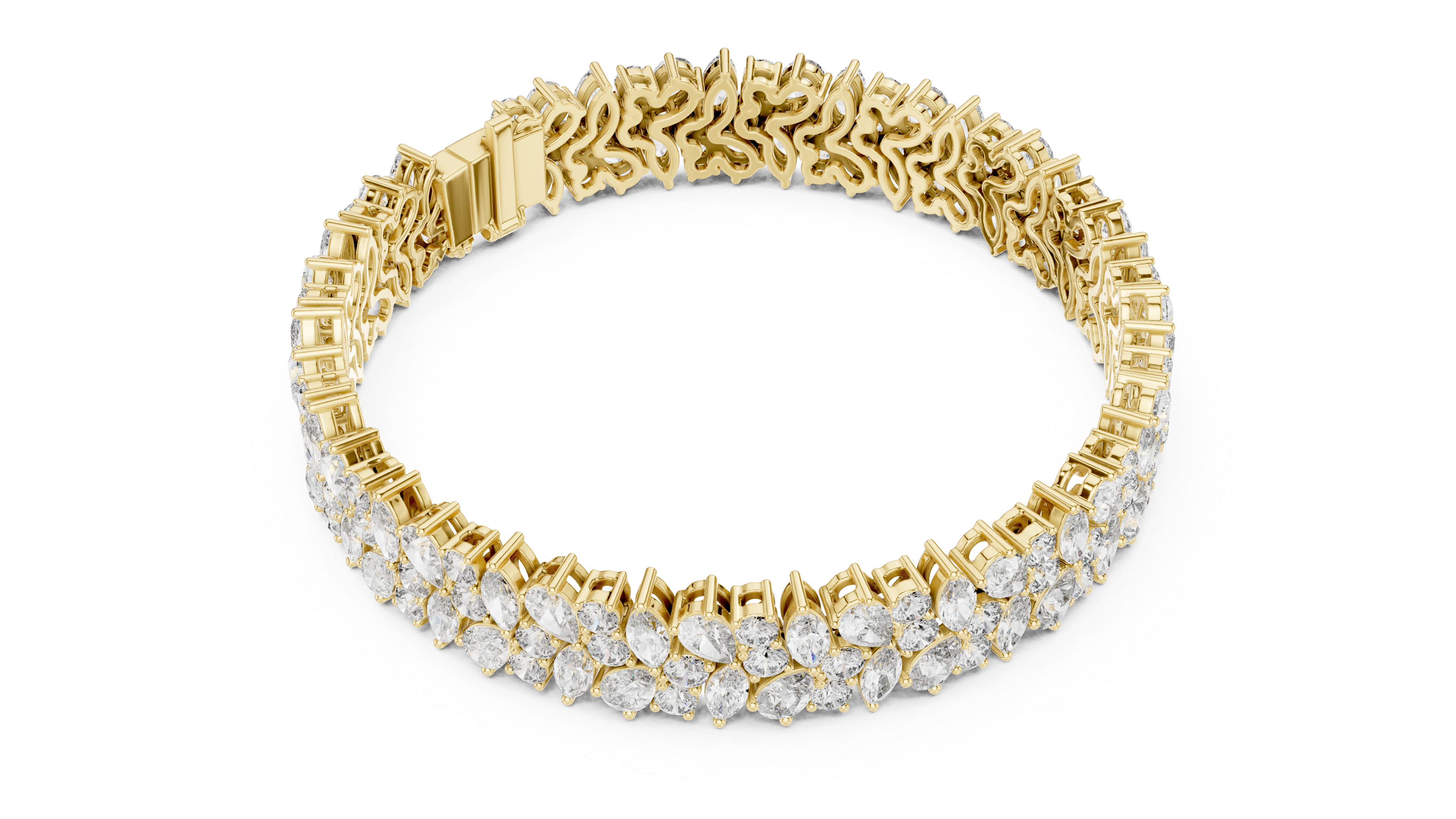 Luxury Multi Diamond Bracelet