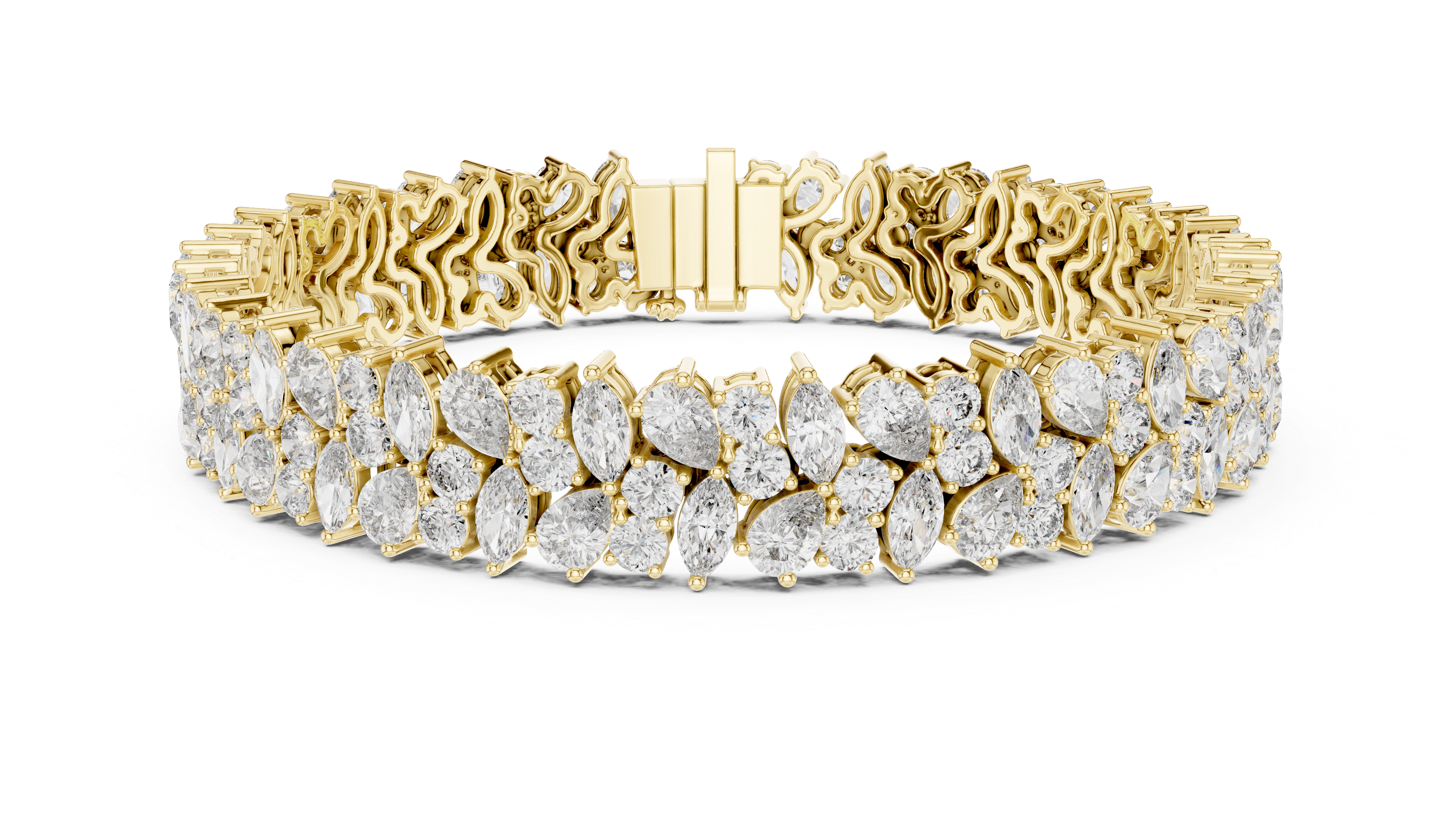 Luxury Multi Diamond Bracelet