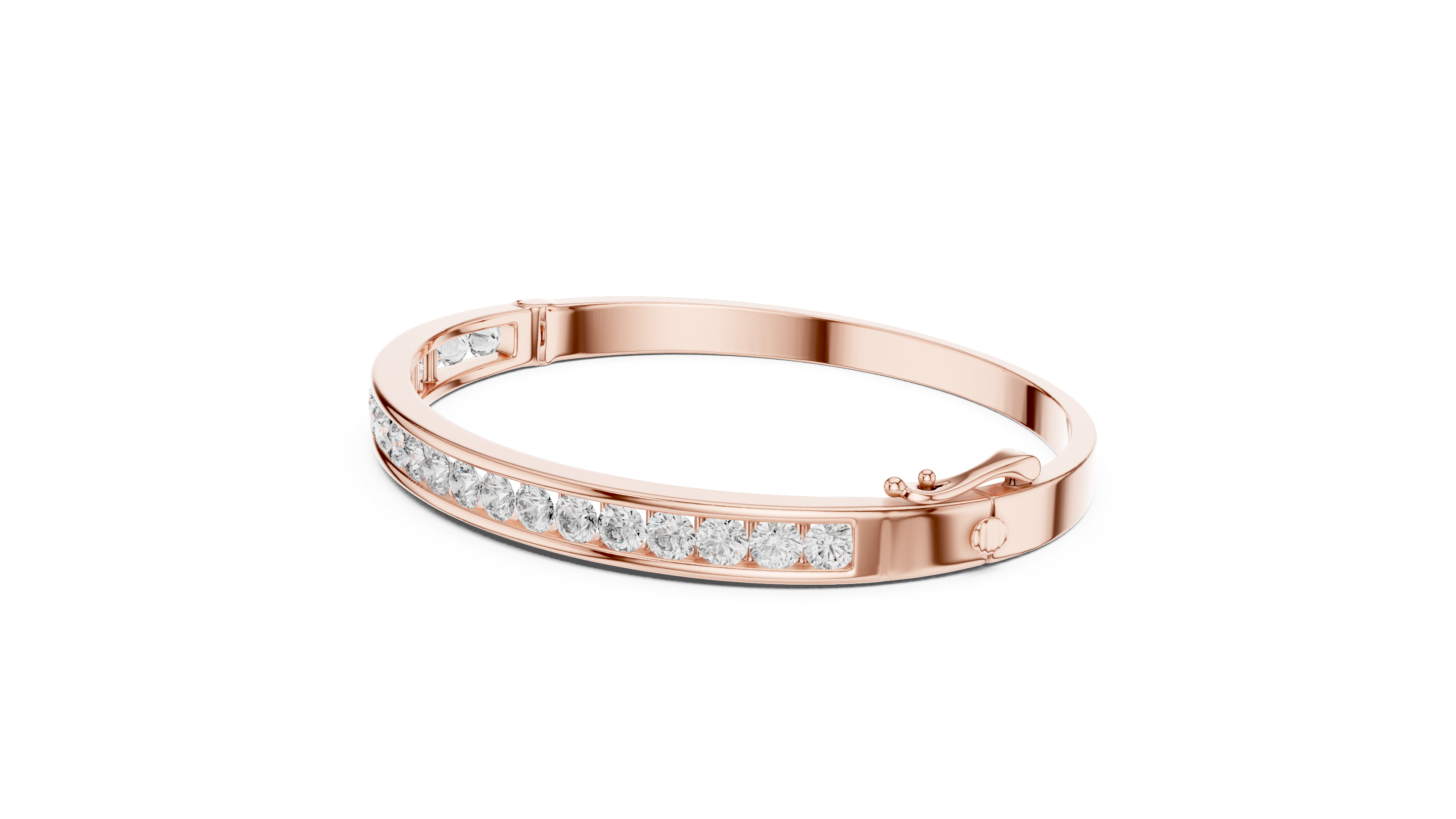 Luxury Diamond Bangle Bracelet