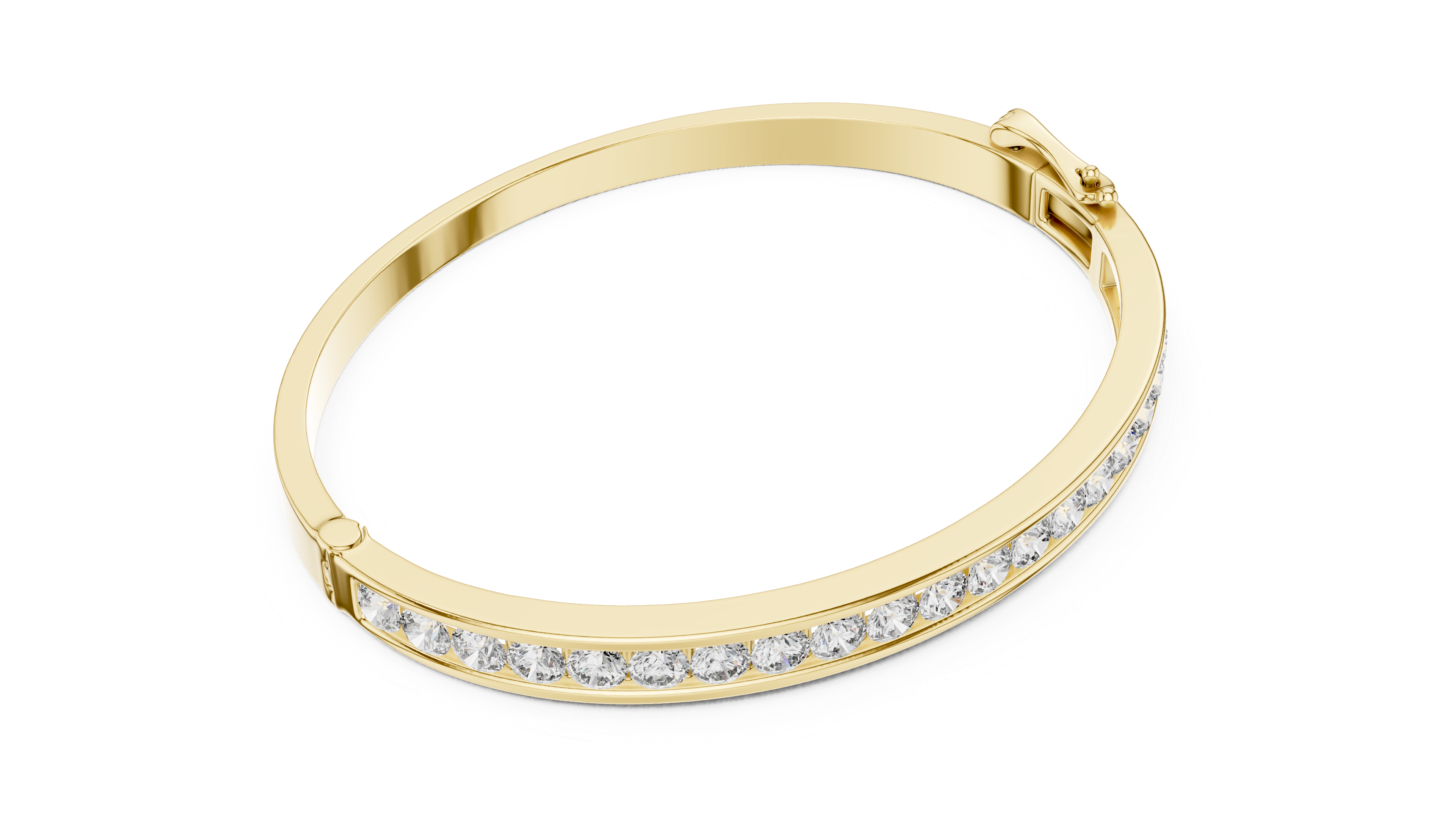 Luxury Diamond Bangle Bracelet
